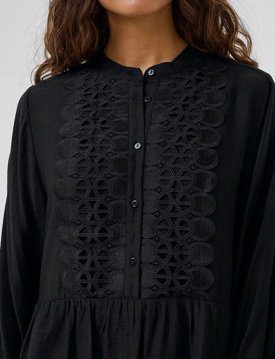 Culture - CUurta Dress - shirt dresses - black - 5