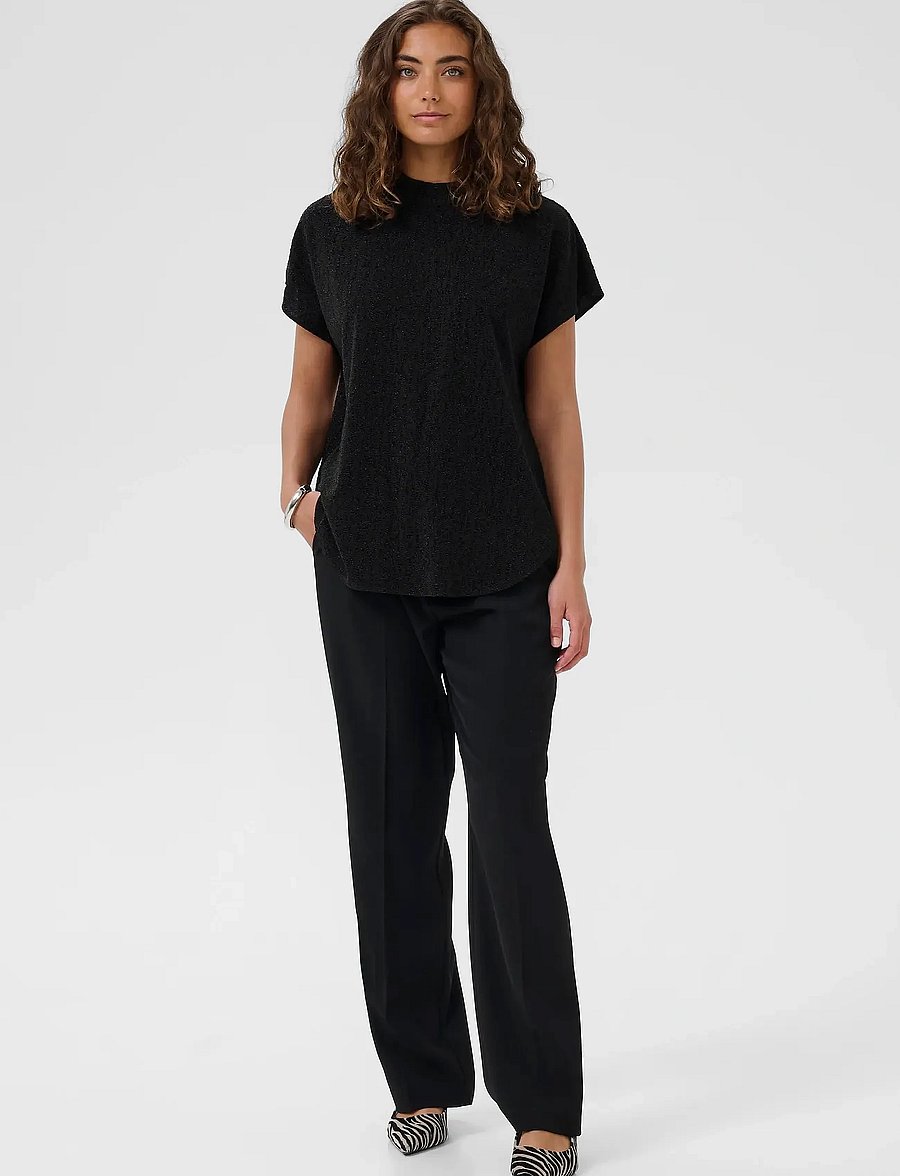 Culture - CUakari Capsleeve - t-shirts - black - 3