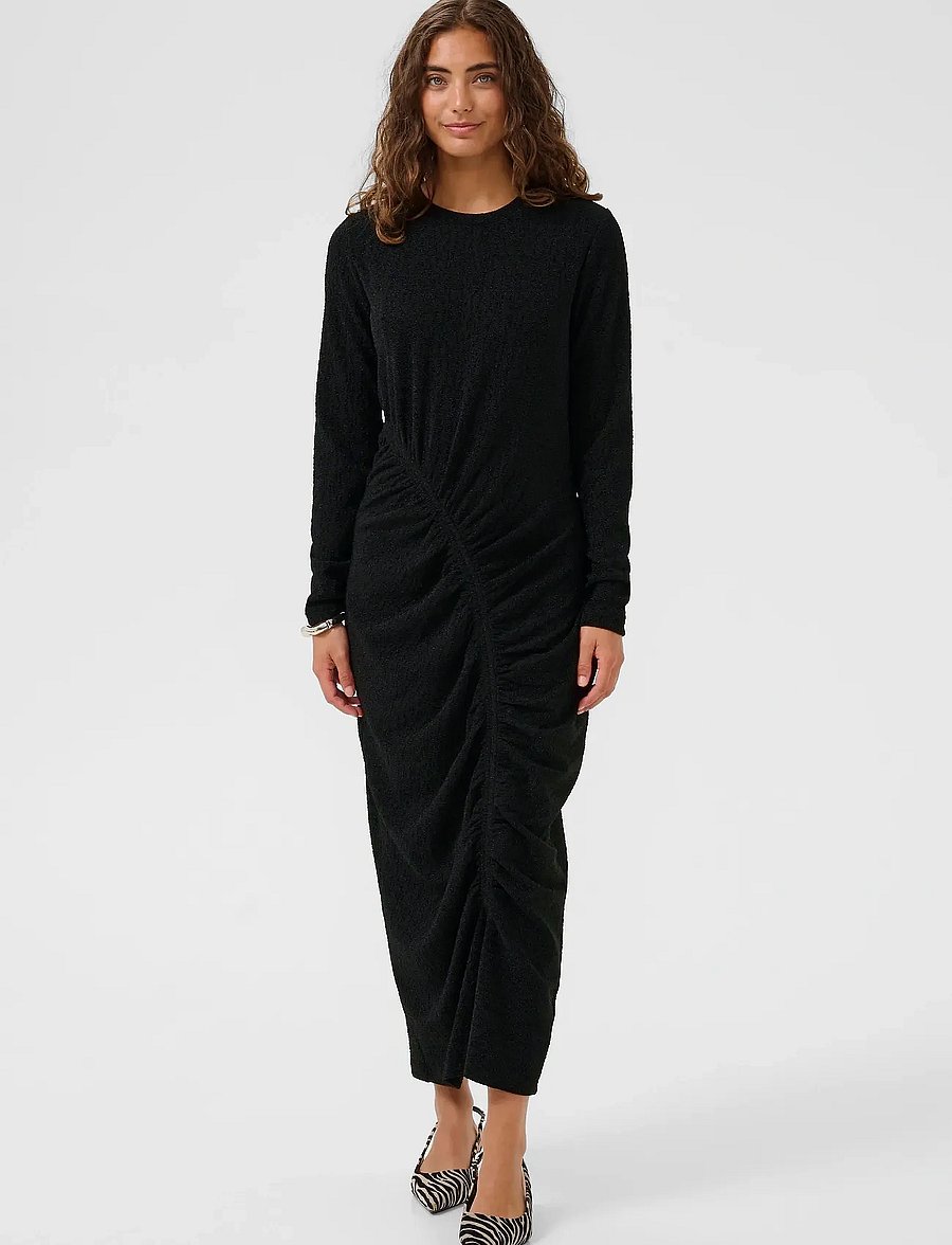 Culture - CUakari Dress - strickkleider - black - 0
