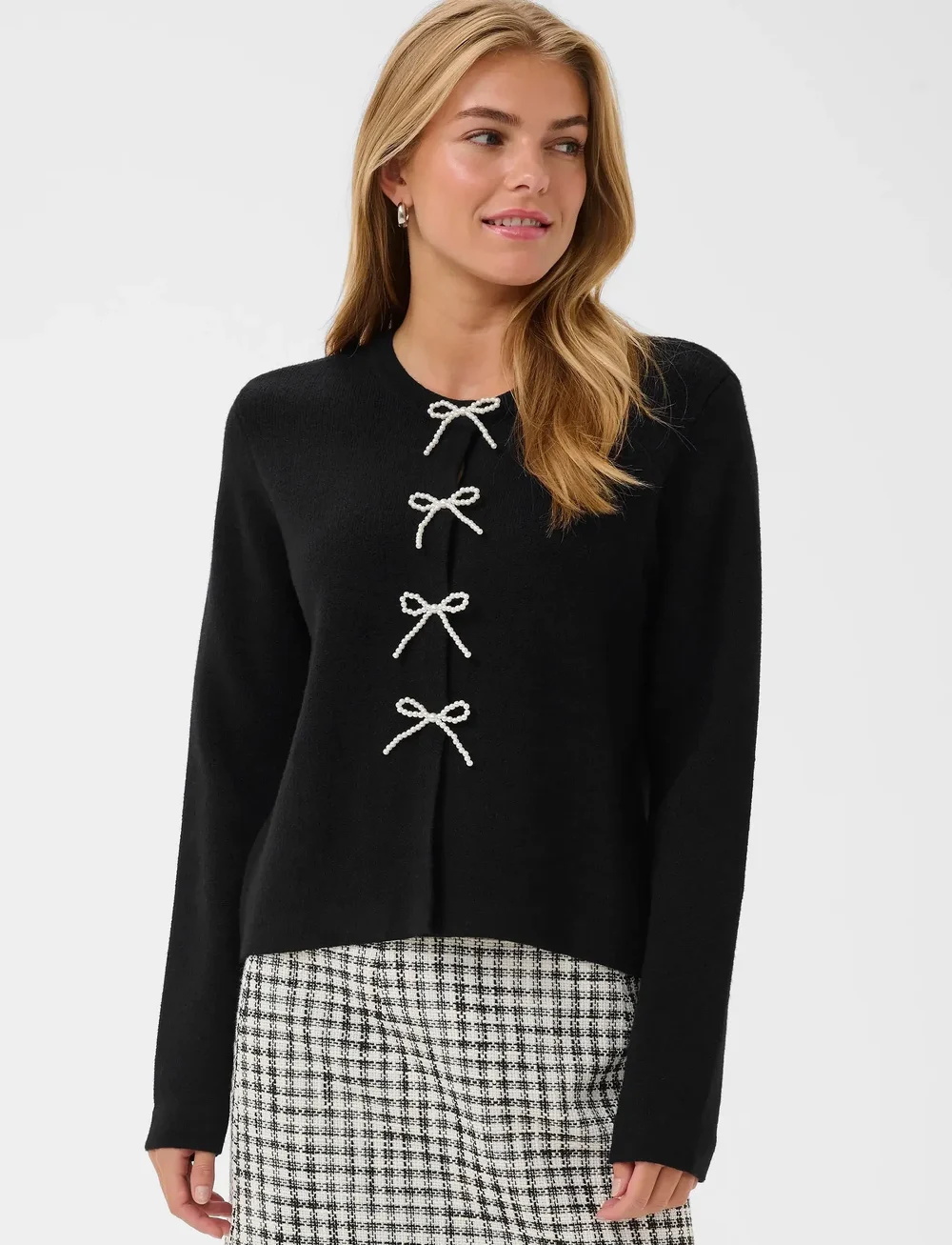 Culture - CUholiday Cardigan - cardigans - black - 0
