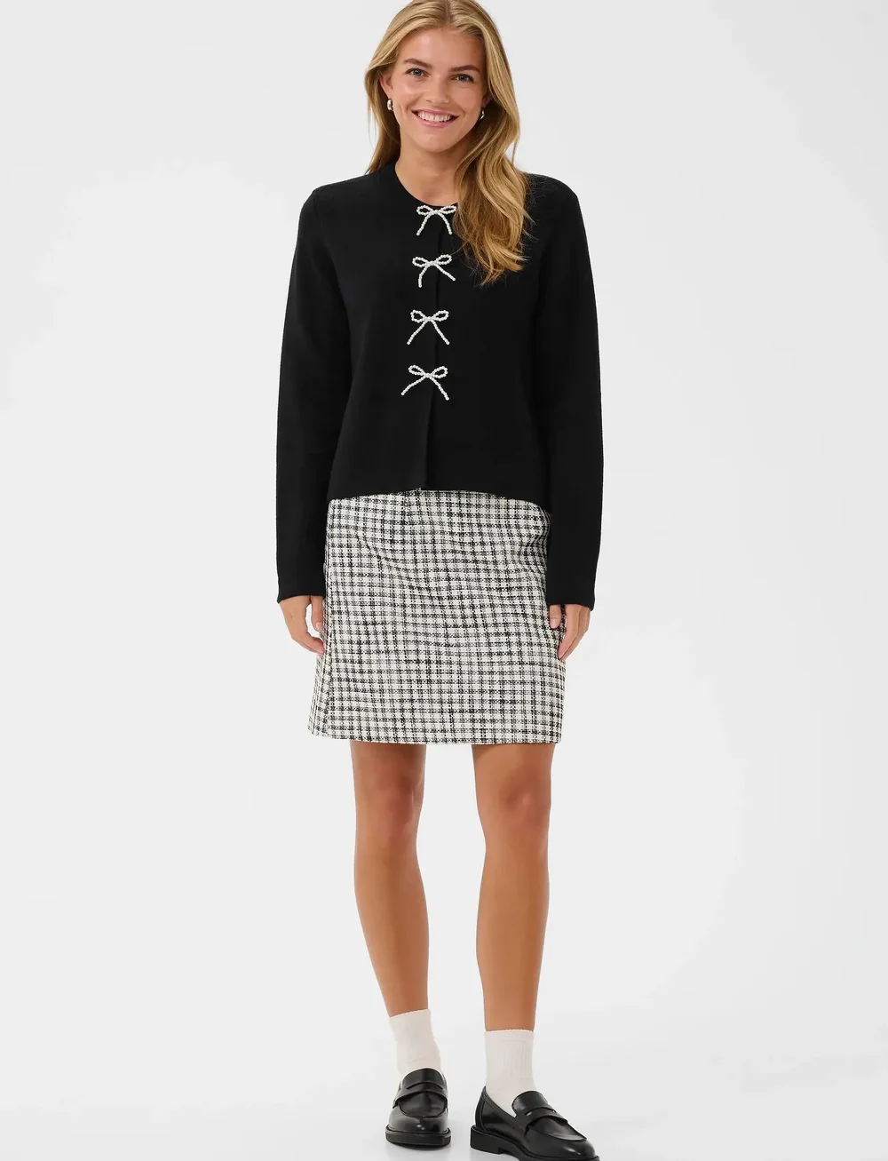 Culture - CUholiday Cardigan - cardigans - black - 3