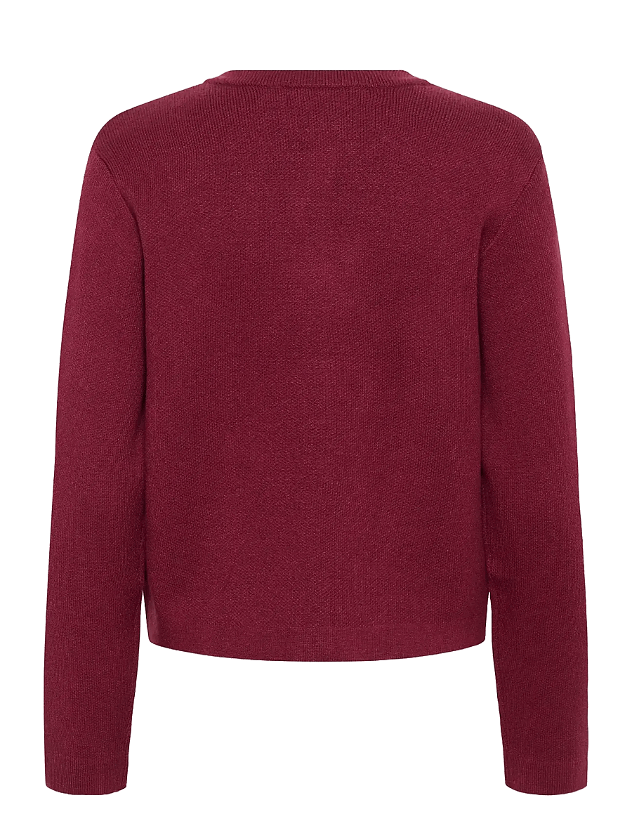 Culture - CUholiday Cardigan - cardigans - zinfandel - 2