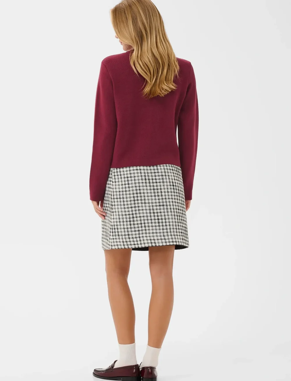 Culture - CUholiday Cardigan - koftor - zinfandel - 4