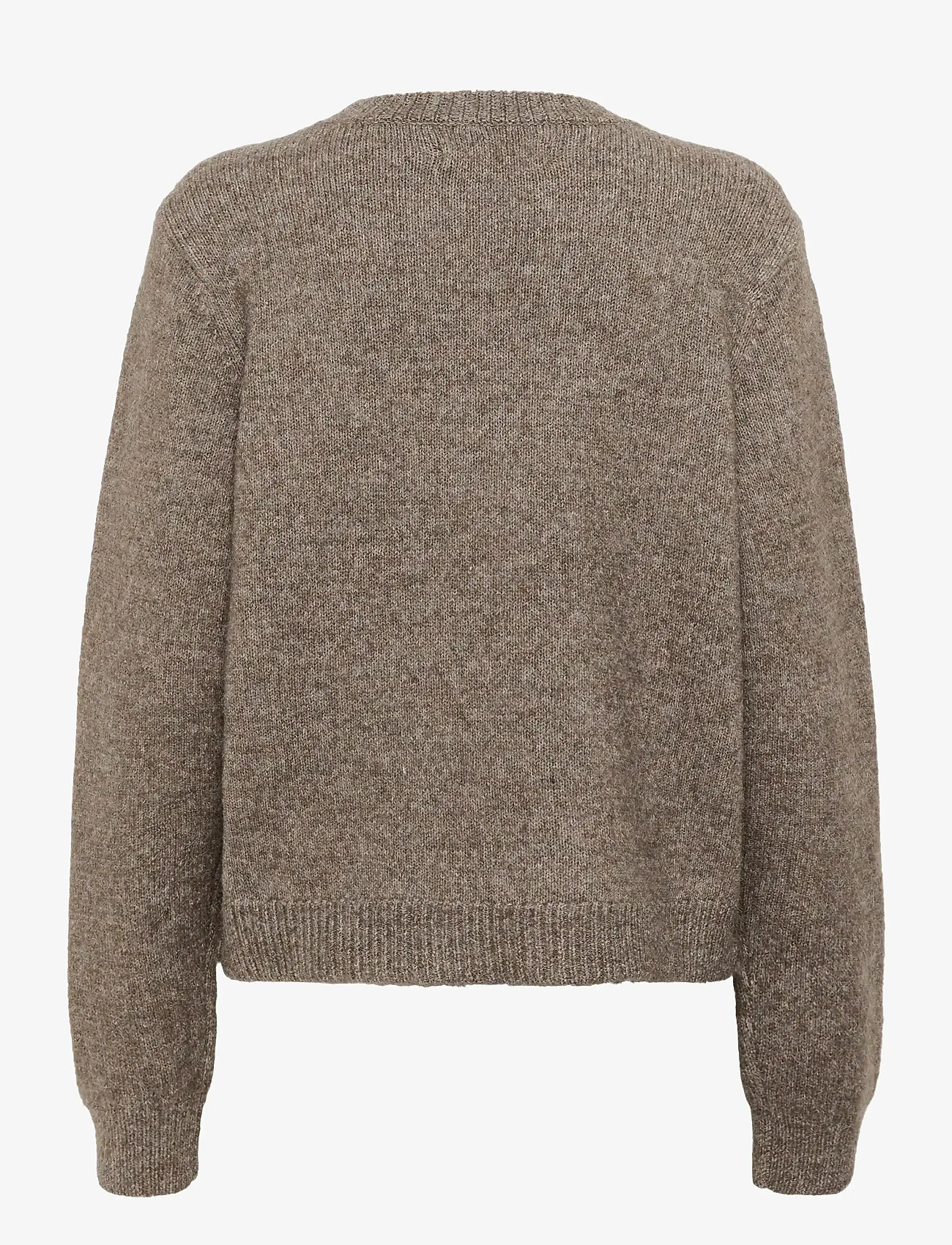 Culture - CUosana Kimmy Bling Pullover - stickade tröjor - falcon melange - 2