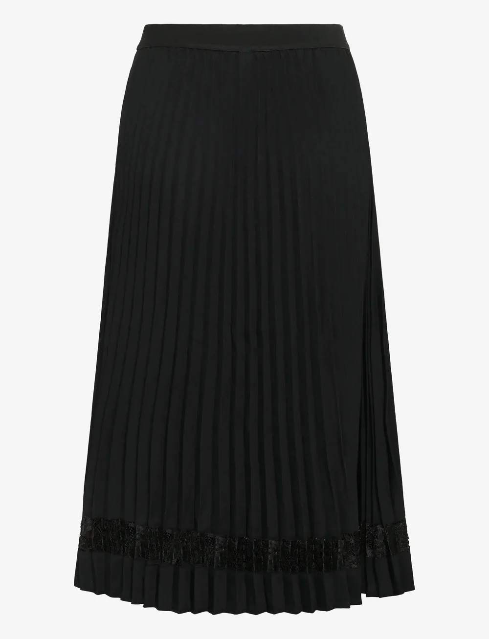 Culture - CUsiggy Betty Lace Skirt - jupes plissées - black - 2