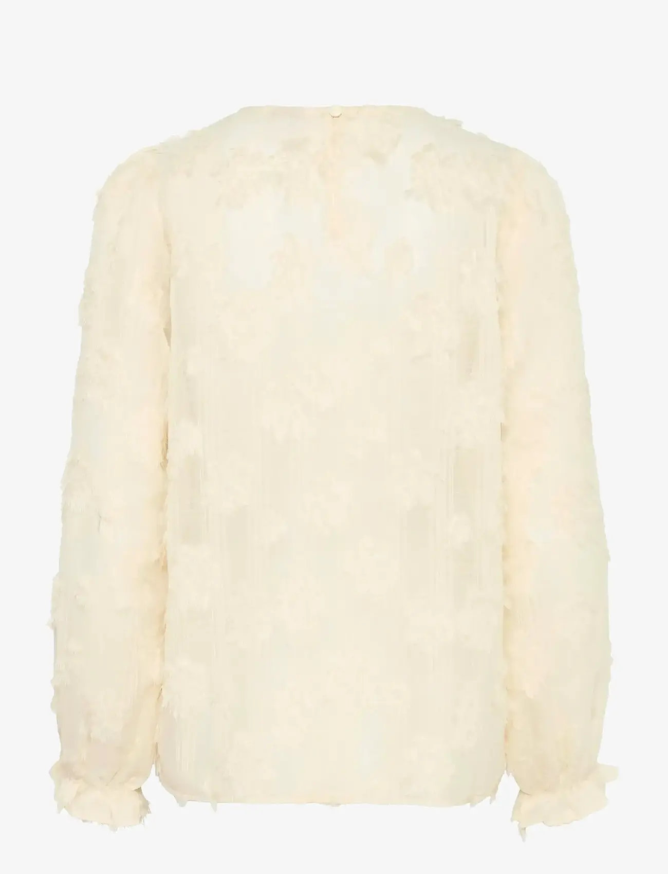 Culture - CUbeannie Blouse - långärmade blusar - whitecap - 2