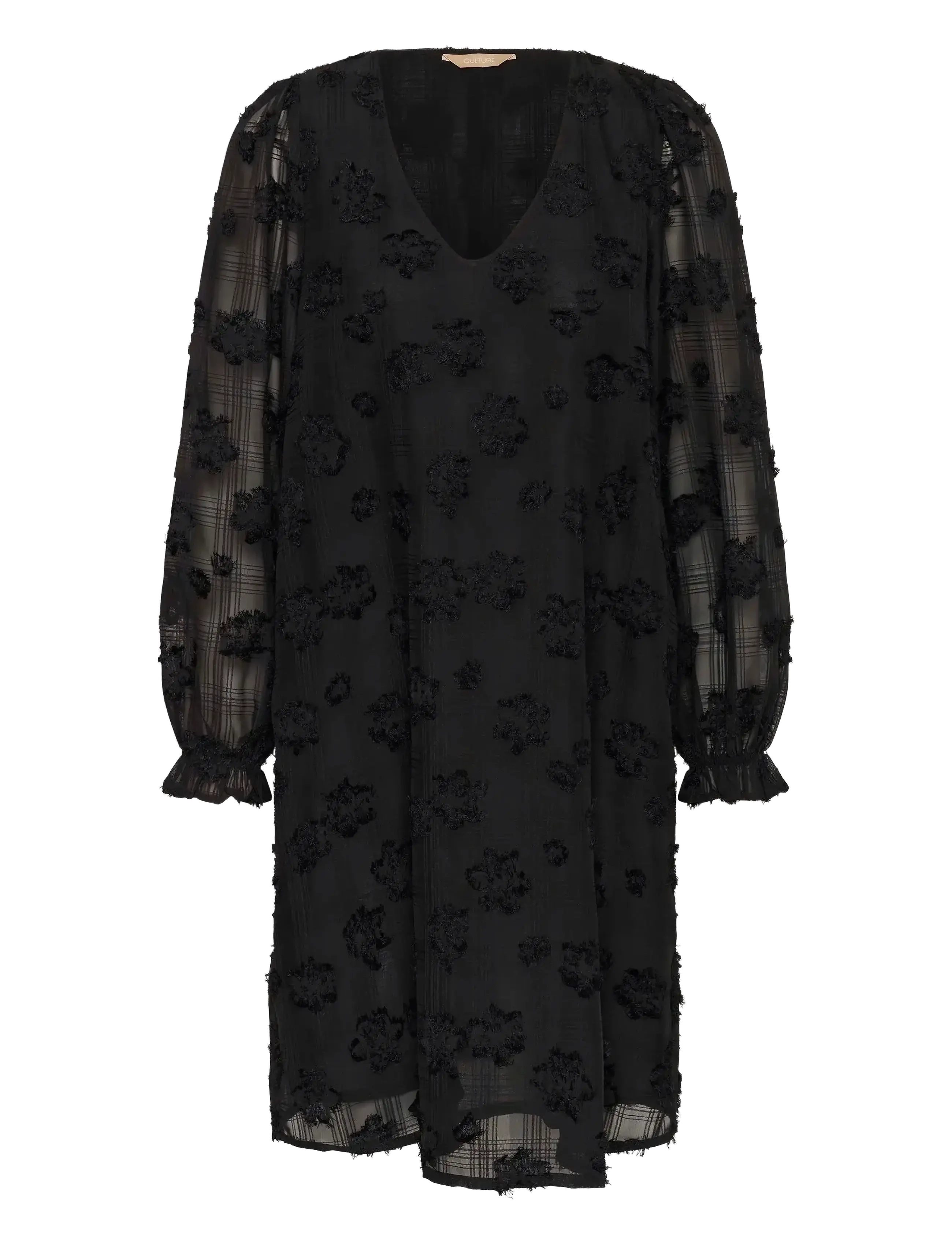 CULTURE Cubeannie Kleid Schwarz - XL - Damen