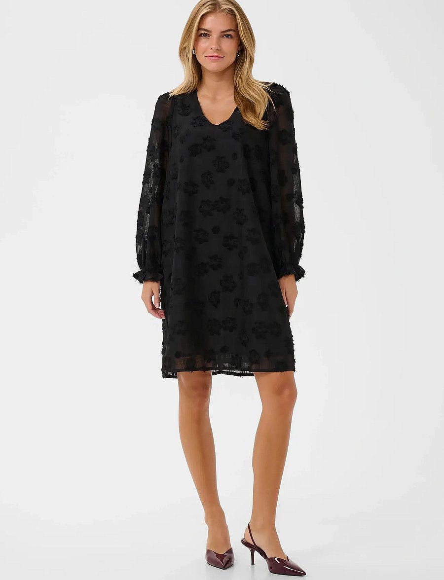 Culture - CUbeannie Dress - spitzenkleider - black - 3