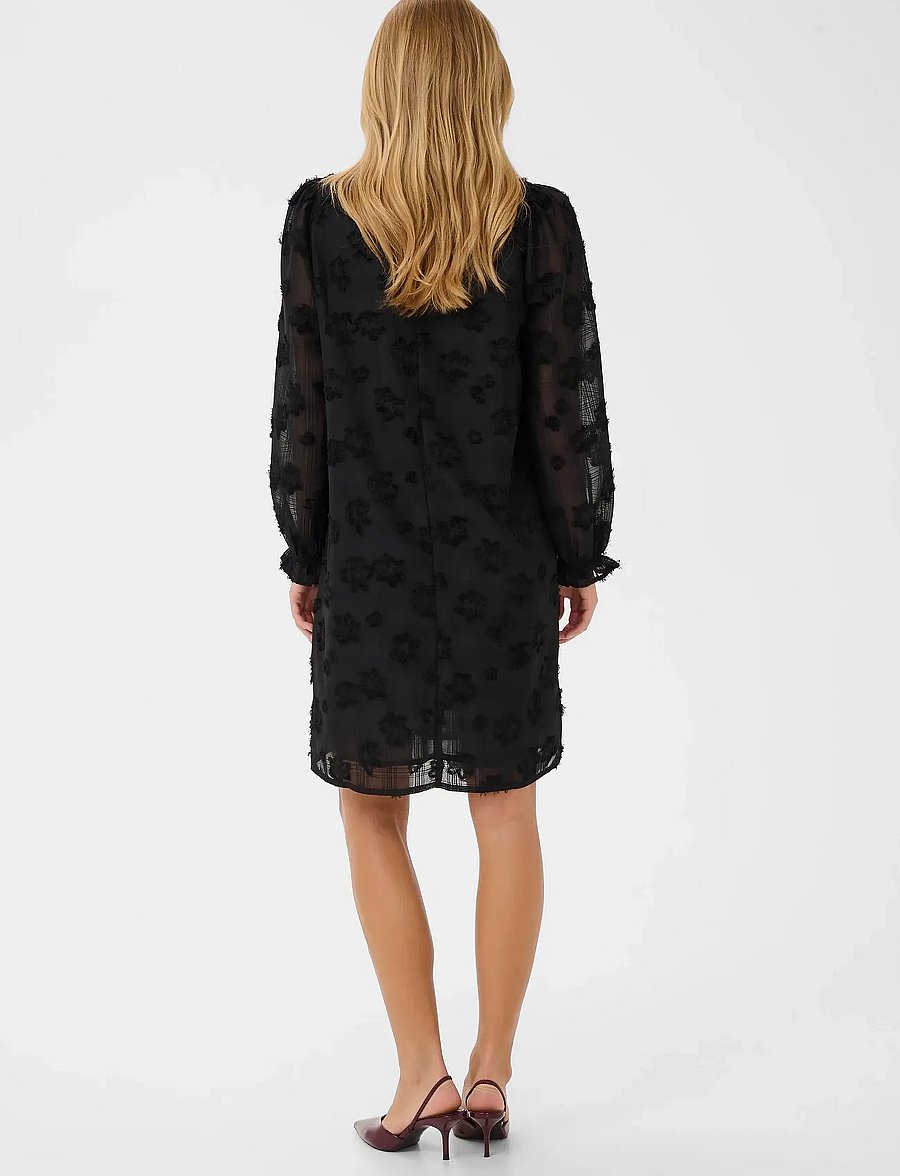 Culture - CUbeannie Dress - spitzenkleider - black - 4