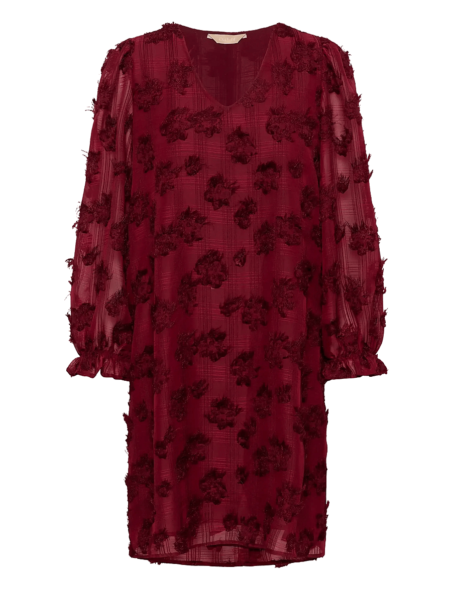 Culture - CUbeannie Dress - blondekjoler - zinfandel - 1