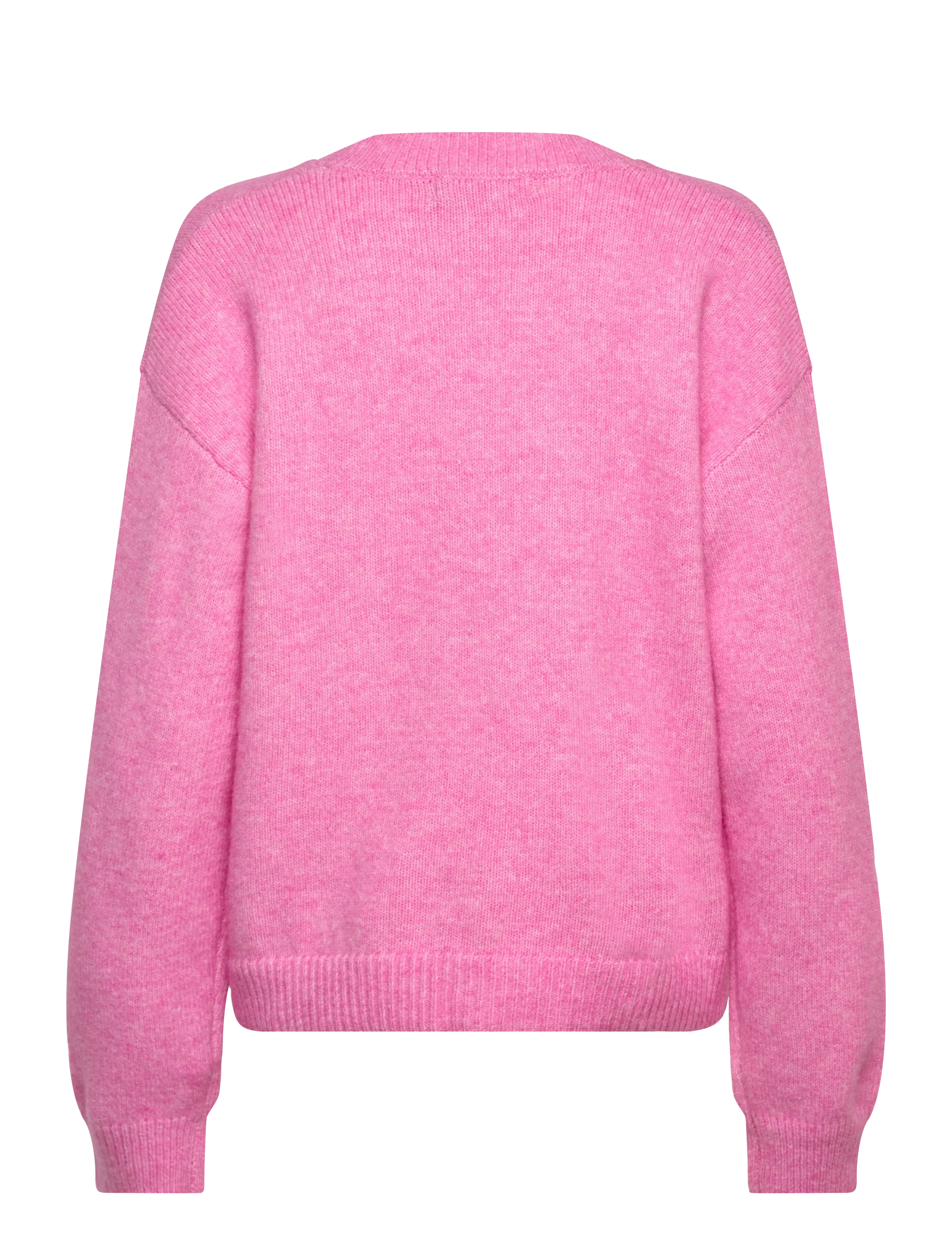 Culture - CUtoby Kimmy Pullover - jumpers - fuchsia pink melange - 2