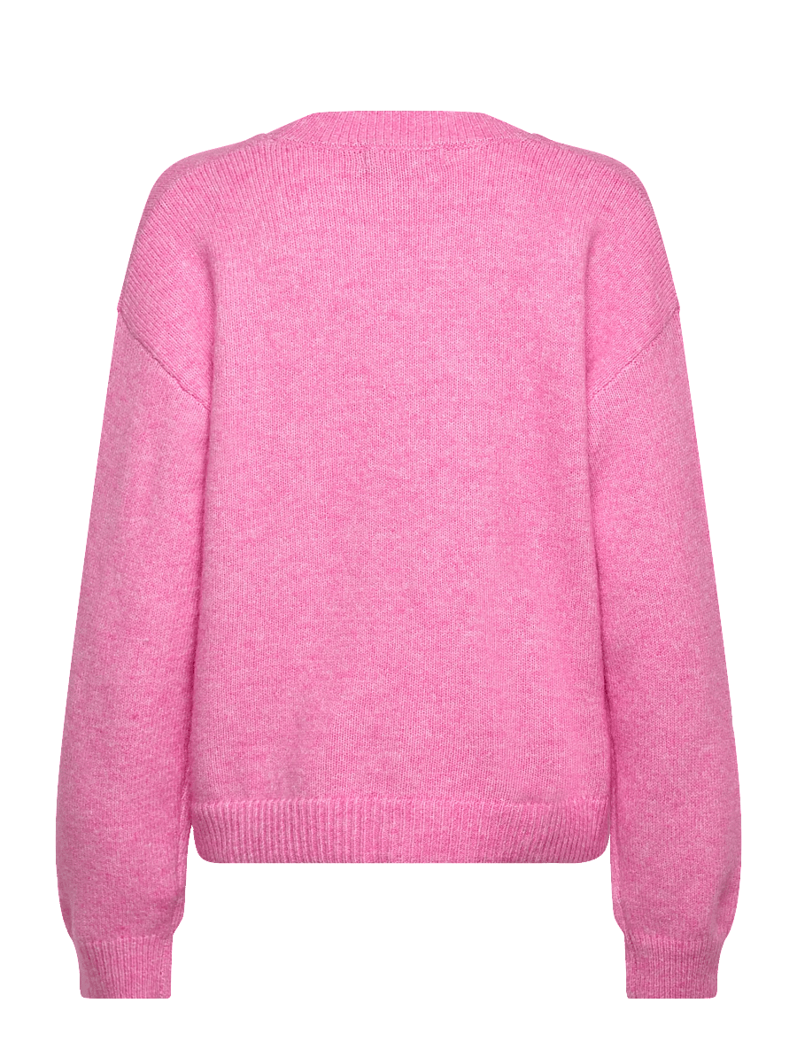 Culture - CUtoby Kimmy Pullover - pullover - fuchsia pink melange - 2