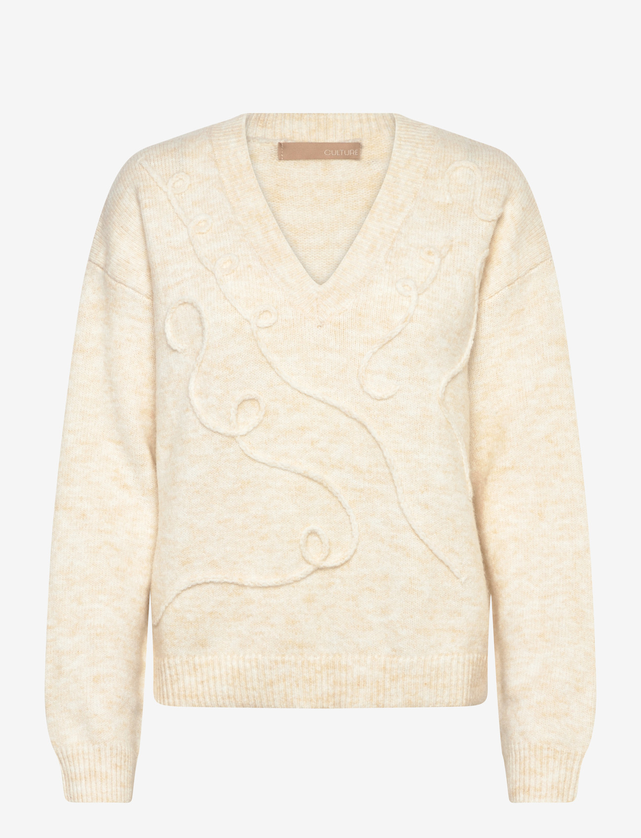 Culture - CUtoby Kimmy Pullover - herbstliche kleidung - whitecap - 0