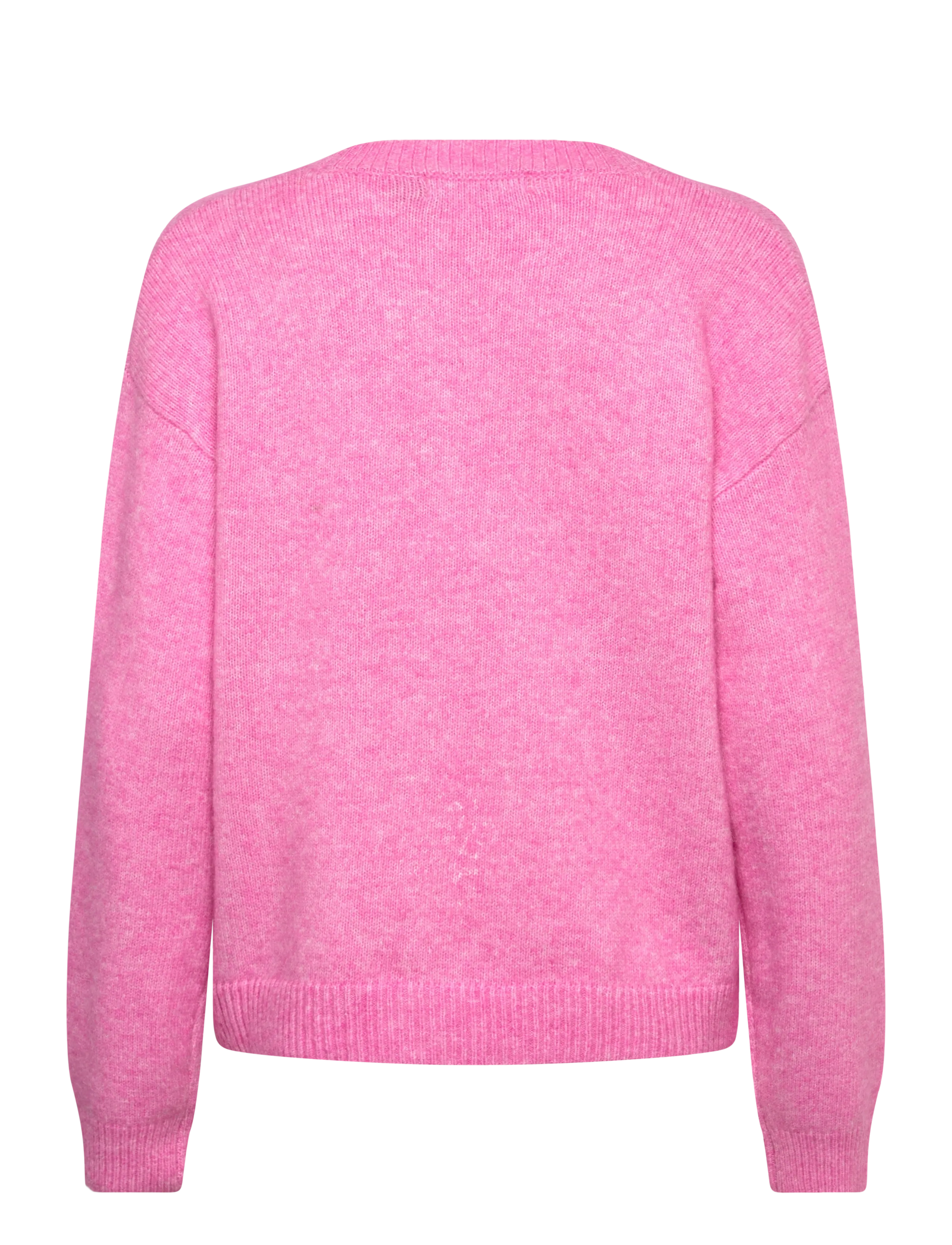 Culture - CUtoby Kimmy Cardigan - cardigans - fuchsia pink melange - 2