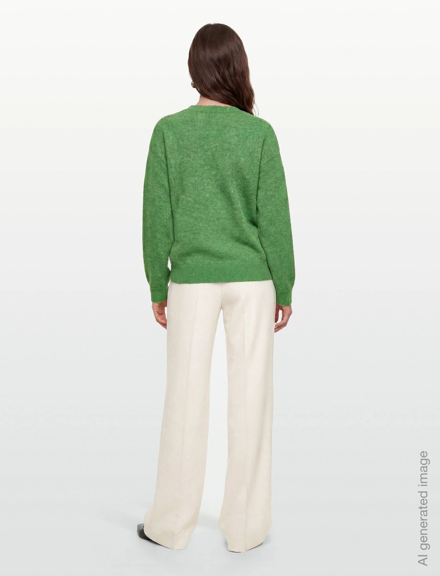 Culture - CUtoby Kimmy Cardigan - strickjacken - mint green melange - 4