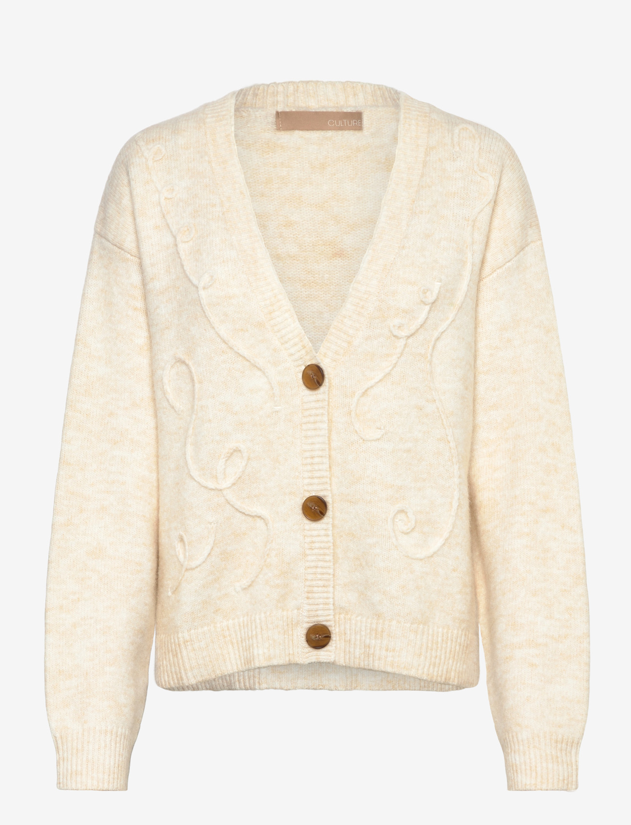 Culture - CUtoby Kimmy Cardigan - cardigans - whitecap - 0