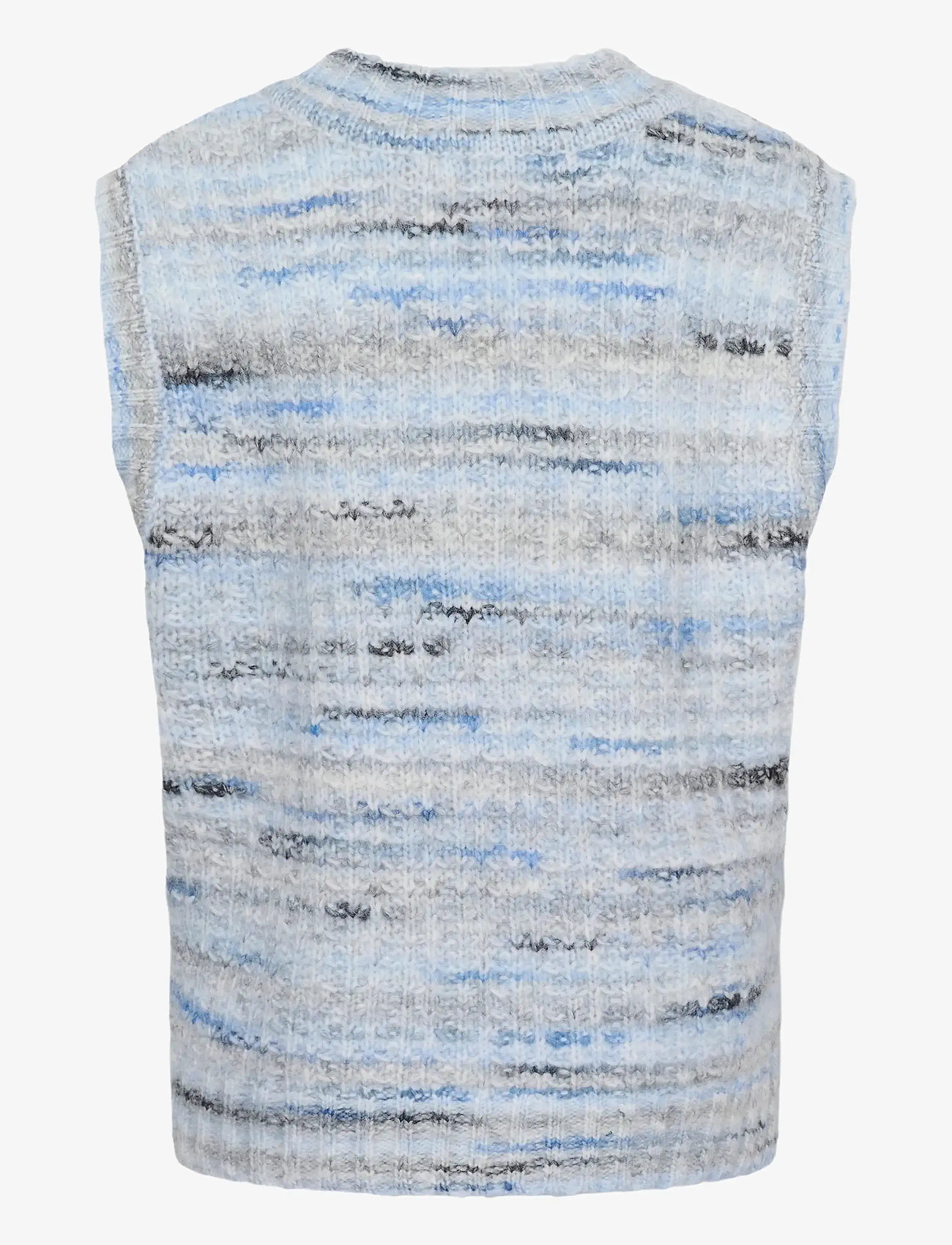 Culture - CUbilo Knit Vest - kootud vestid - blue multi - 2