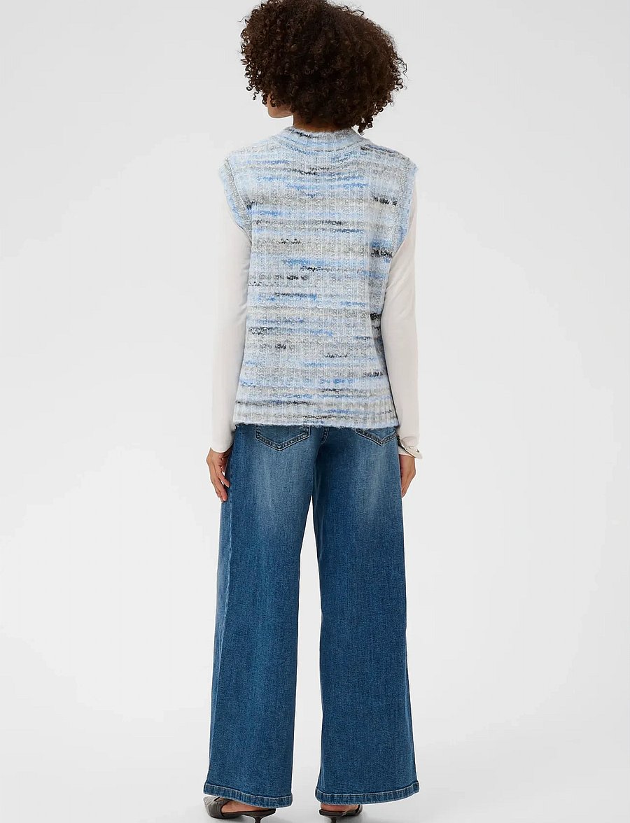 Culture - CUbilo Knit Vest - strickwesten - blue multi - 4