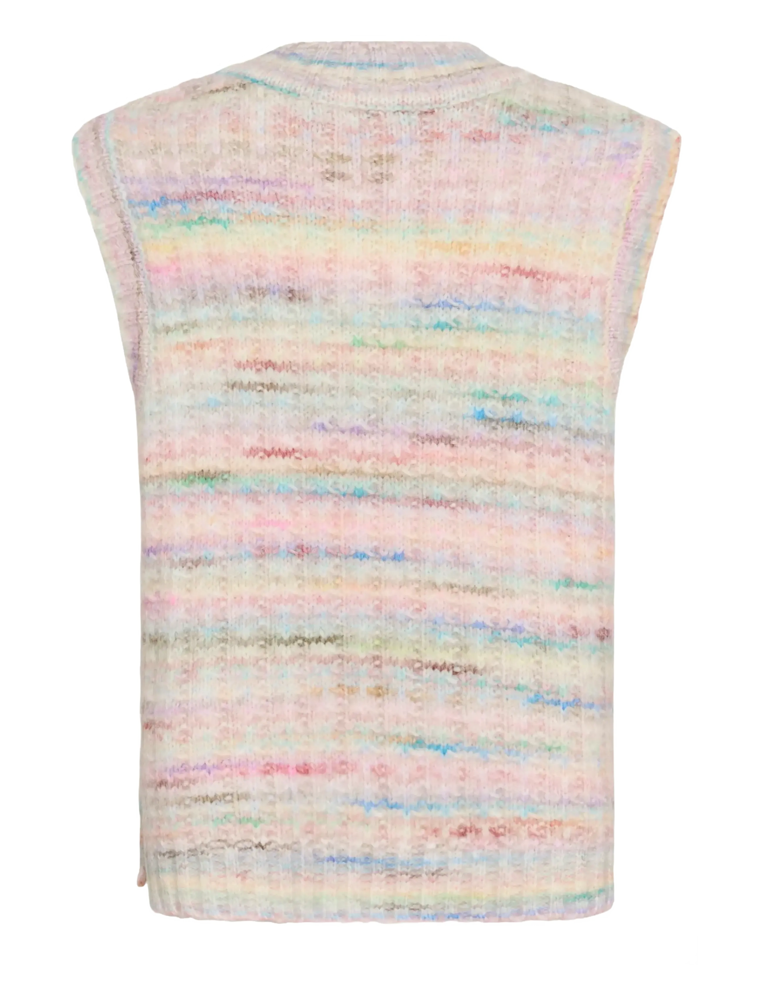 Culture - CUbilo Knit Vest - stickade västar - pink multi - 2