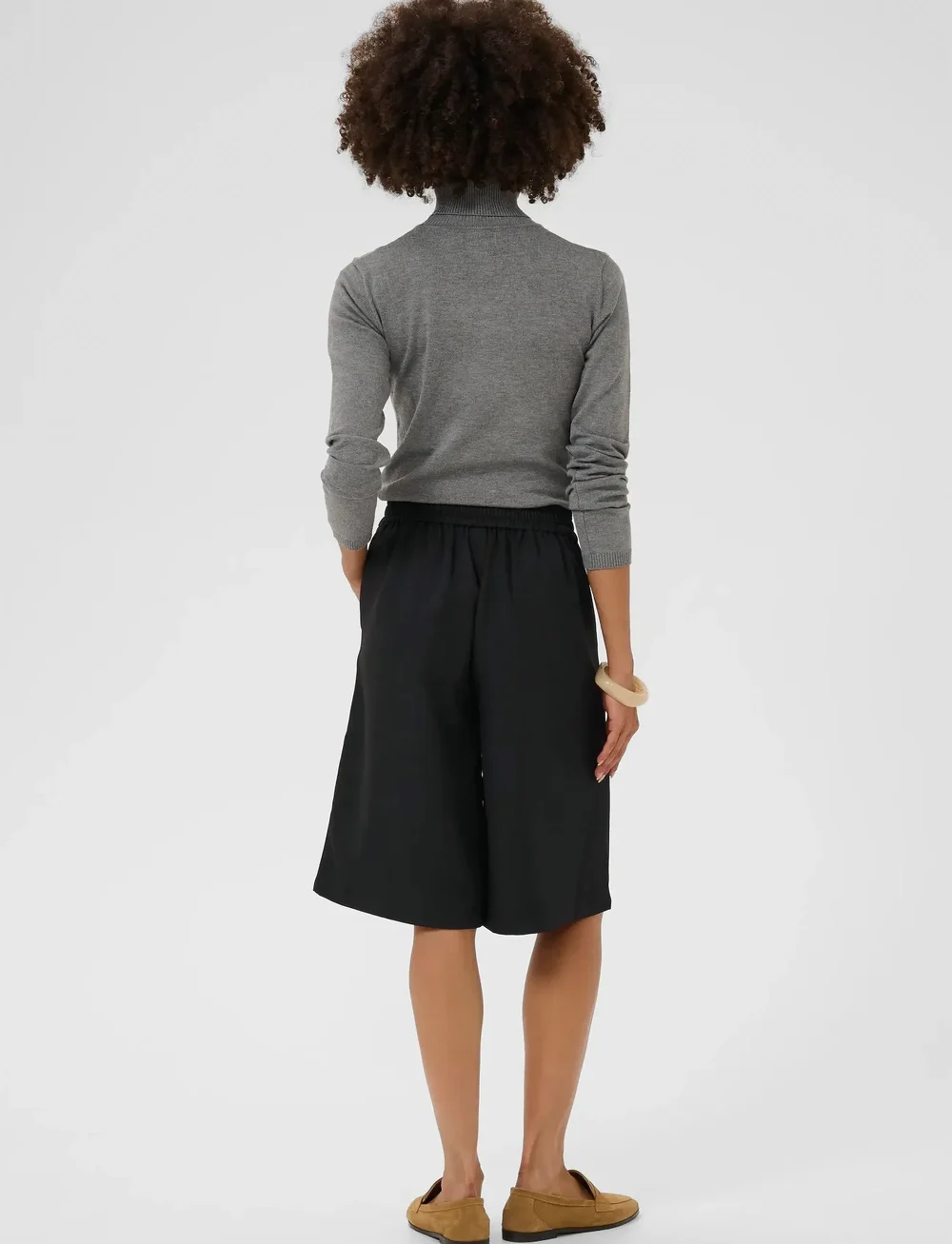 Culture - CUbenedichte Shorts - bermudashorts - black - 4