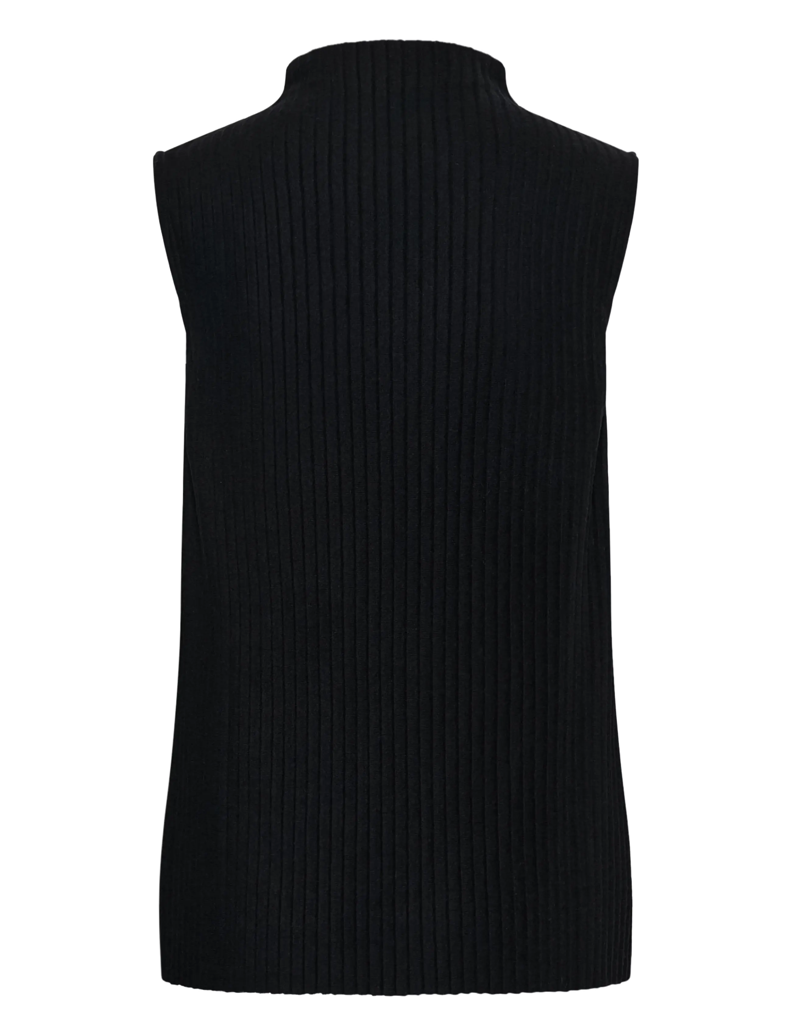 Culture - CUkoba Sleeveless Pullover - striktrøjer - black - 1