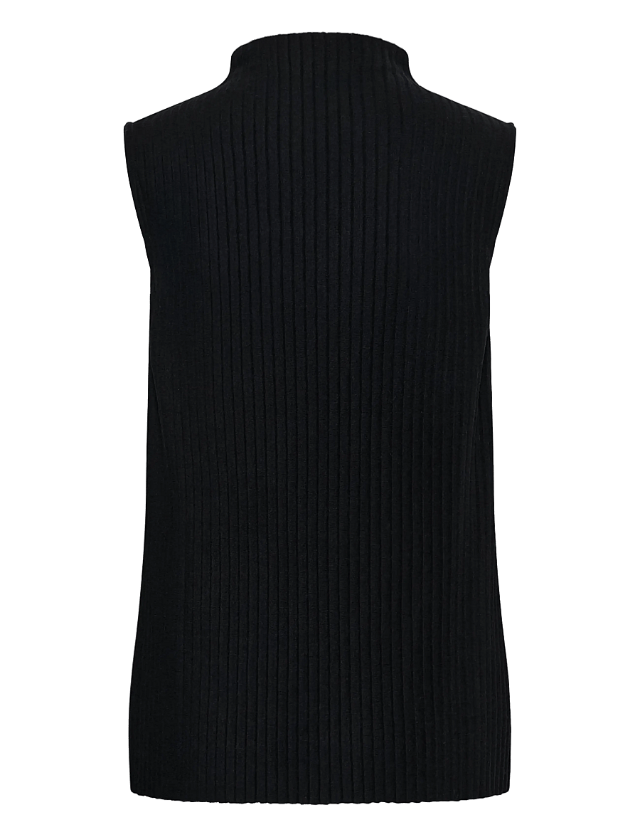 Culture - CUkoba Sleeveless Pullover - striktrøjer - black - 1