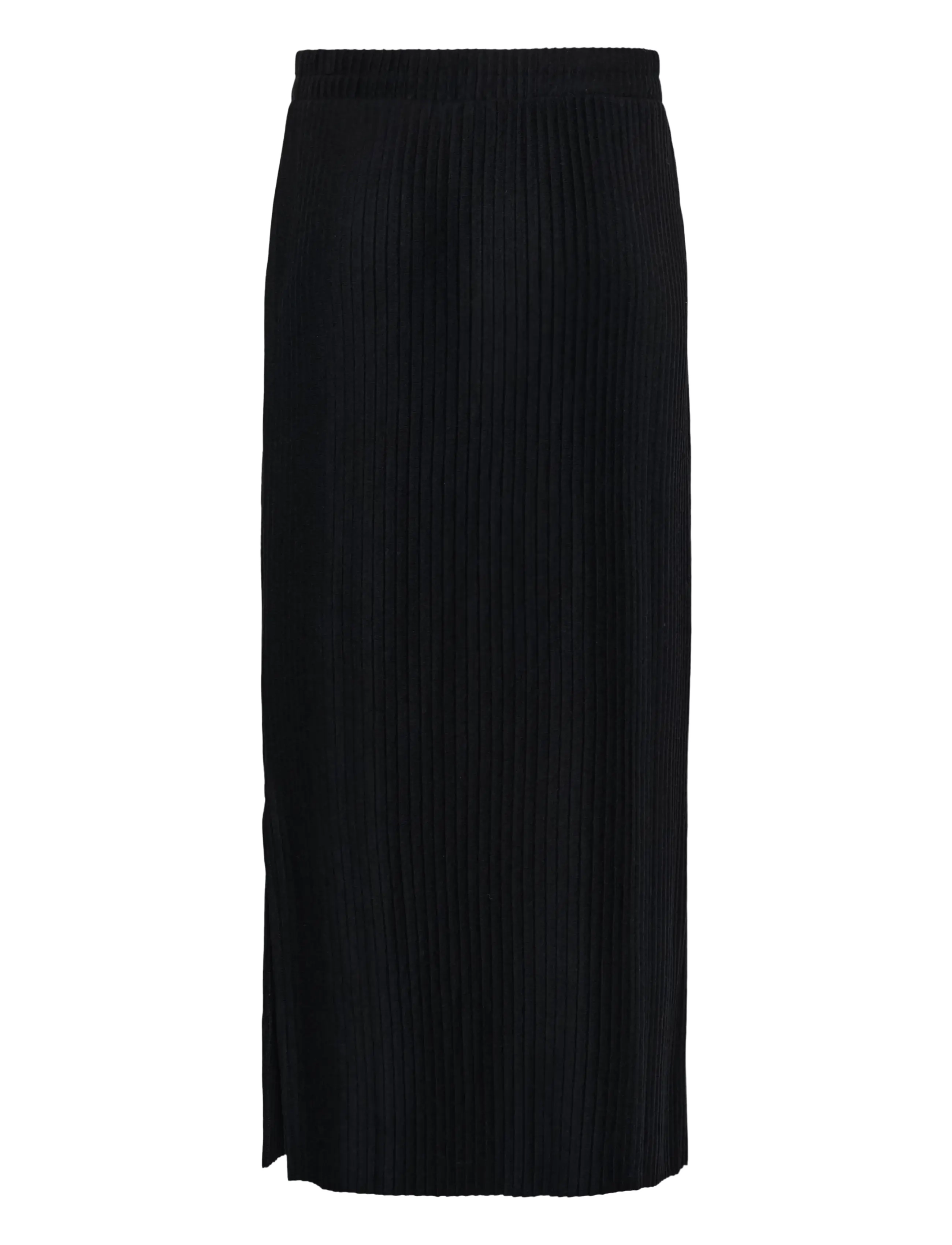 Culture - CUkoba Pleated Tube Skirt - stickade kjolar - black - 1