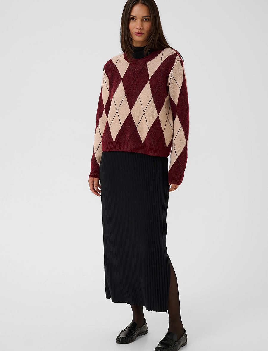 Culture - CUkoba Pleated Tube Skirt - maxi nederdele - black - 3