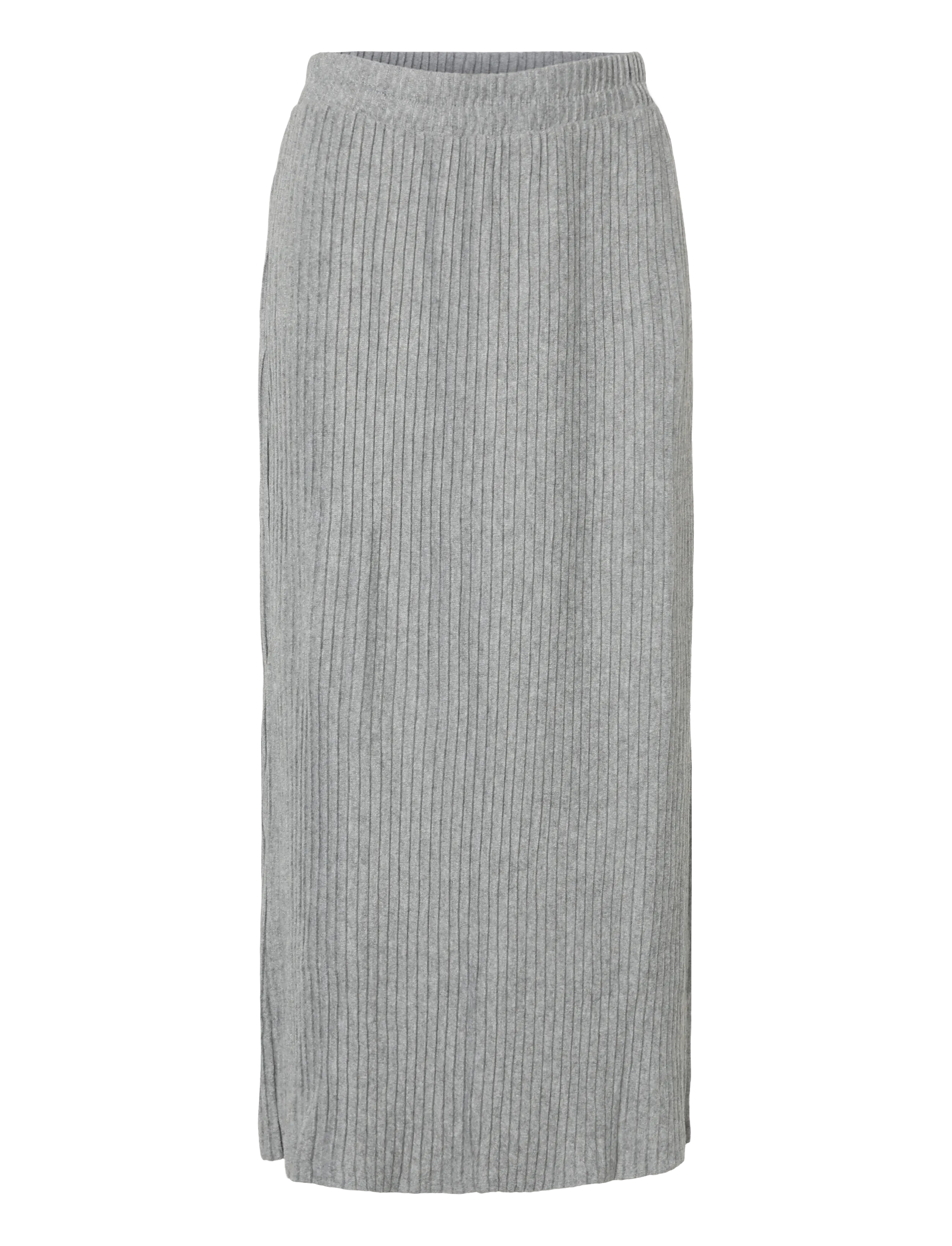 Culture CUkoba Pleated Tube Skirt - Modetrends - GREY MELANGE / grey
