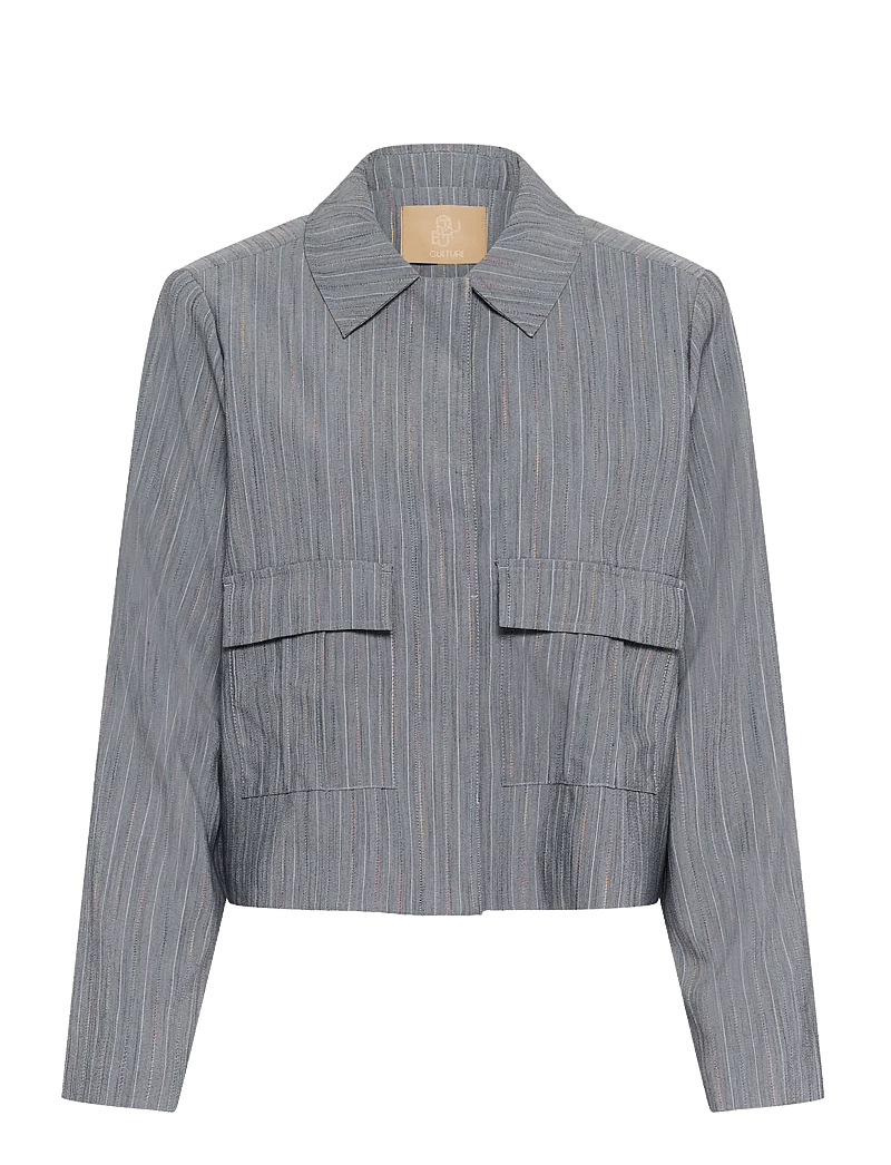 Culture - CUrainbow Jacket - frühlingsjacken - blue multi - 1