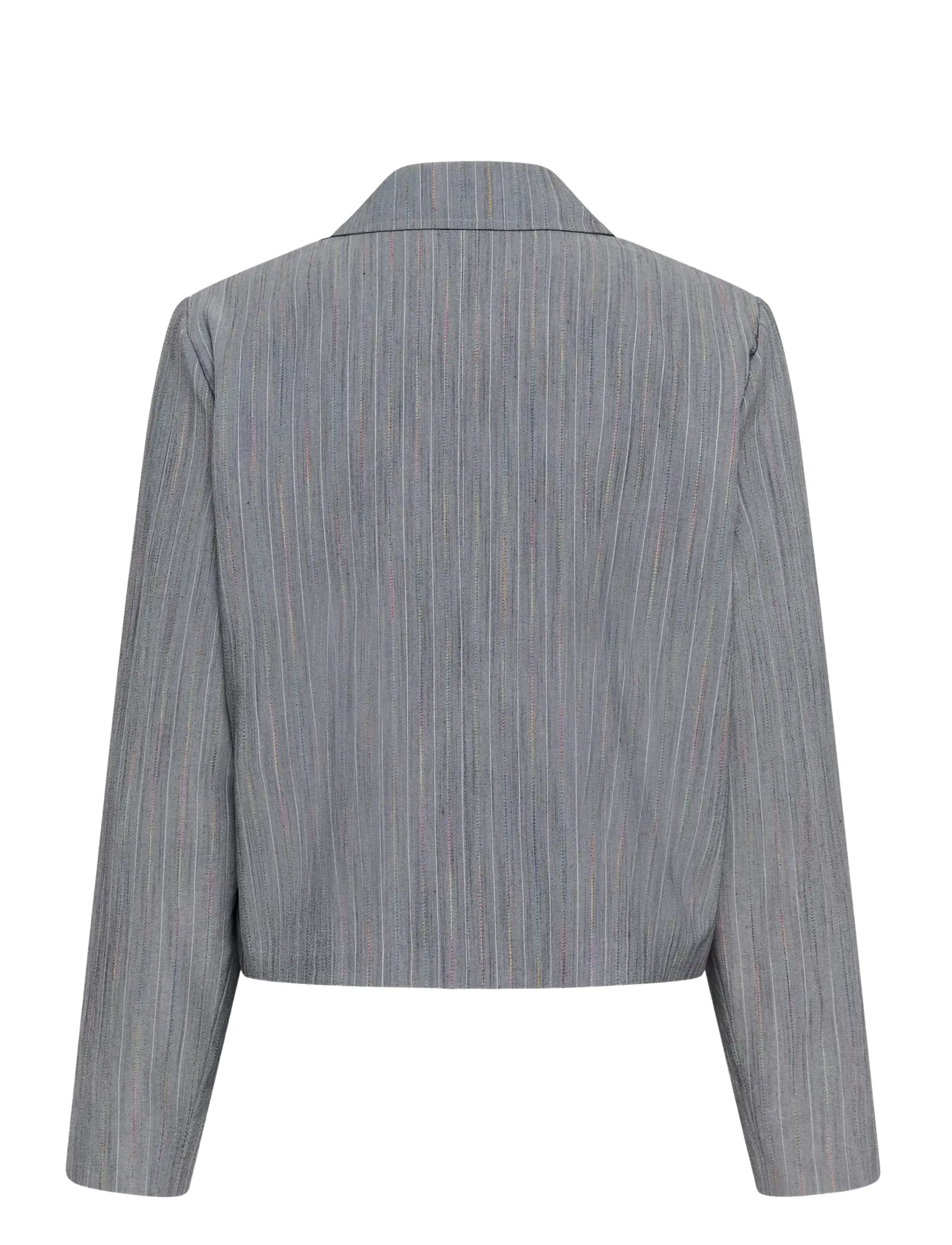 Culture - CUrainbow Jacket - vårjackor - blue multi - 2