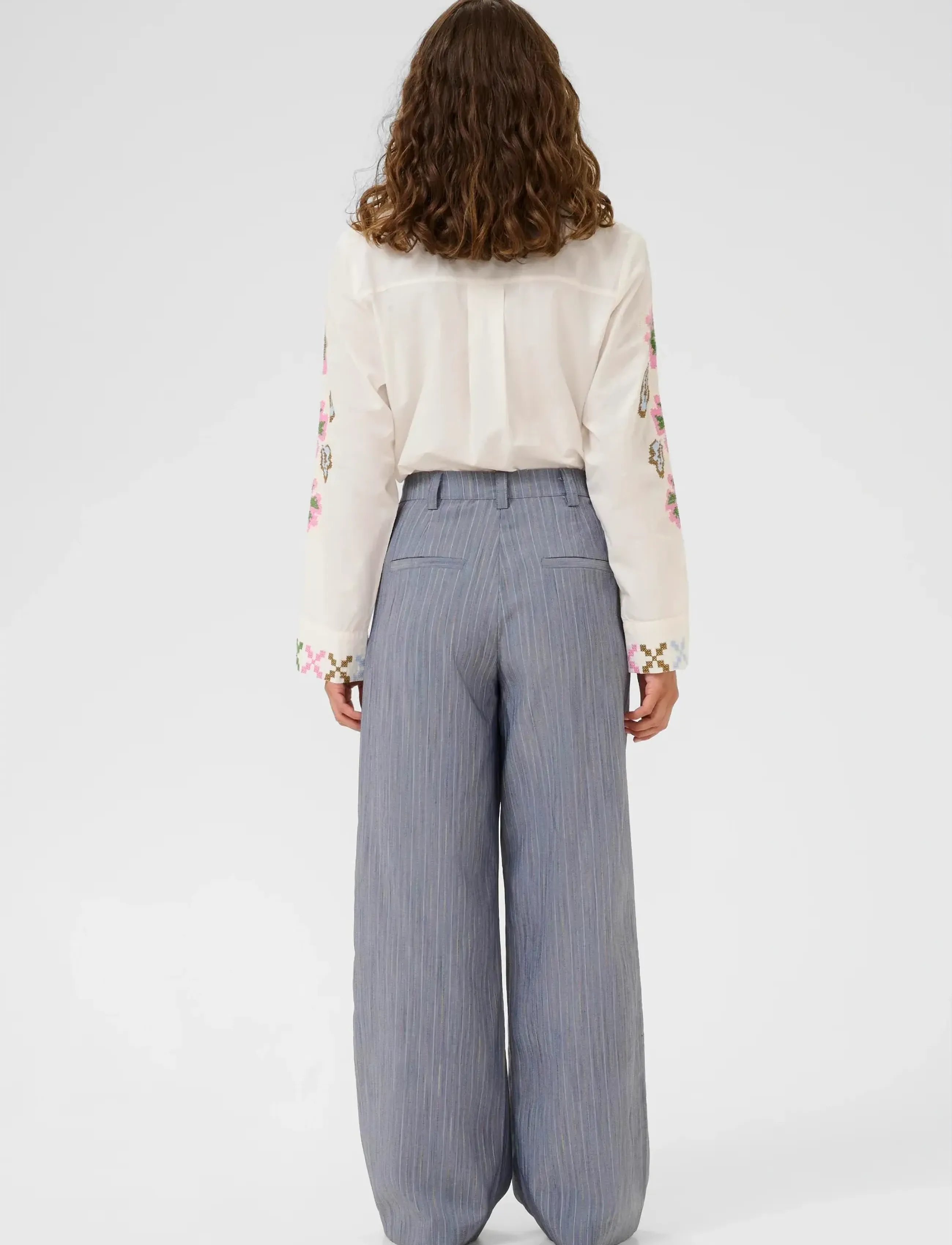Culture Curainbow Pants kostymbyxor dam – bild 3