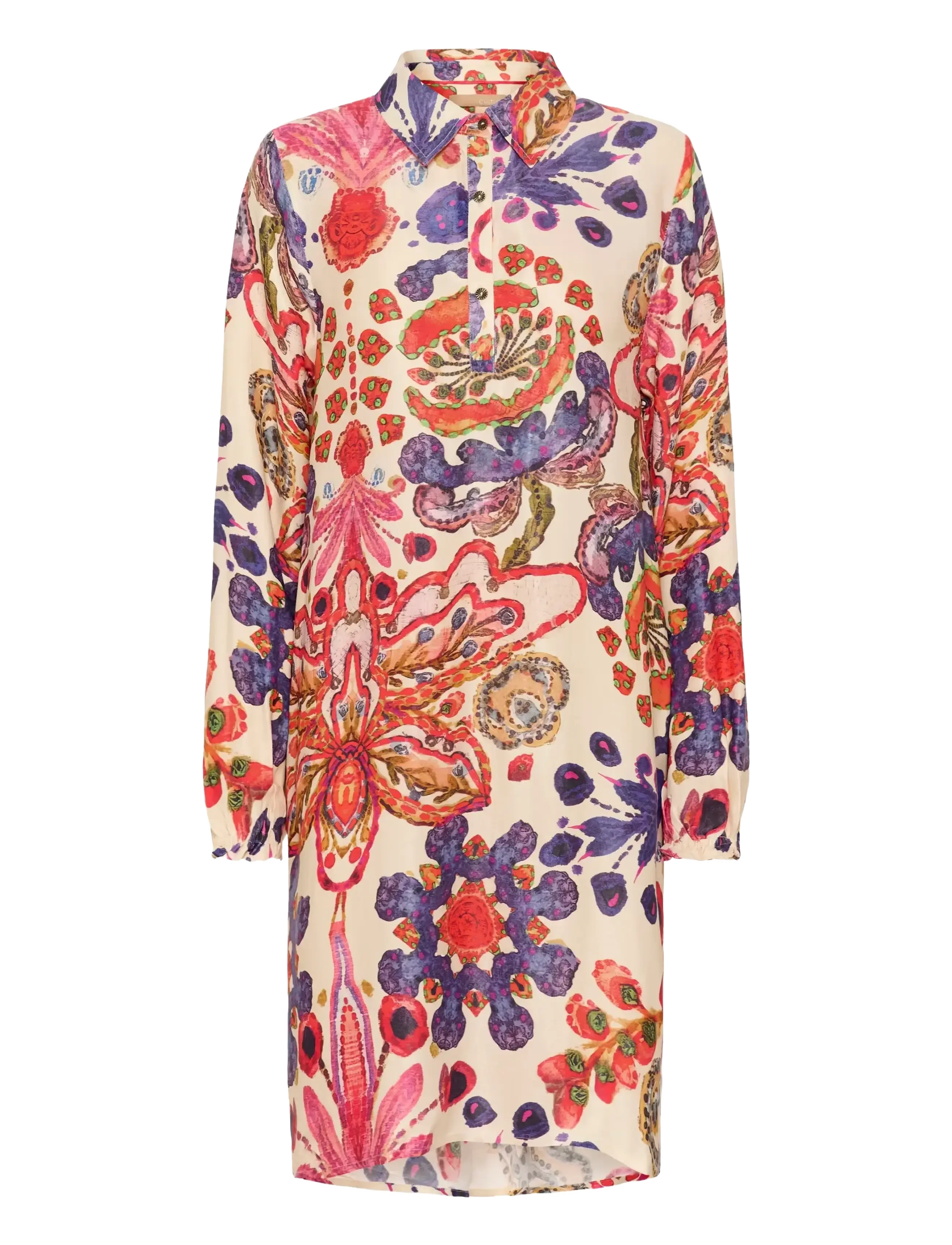 Culture CUmandy Short Dress - Uued stiilid laos - BLUE/PINK / multi