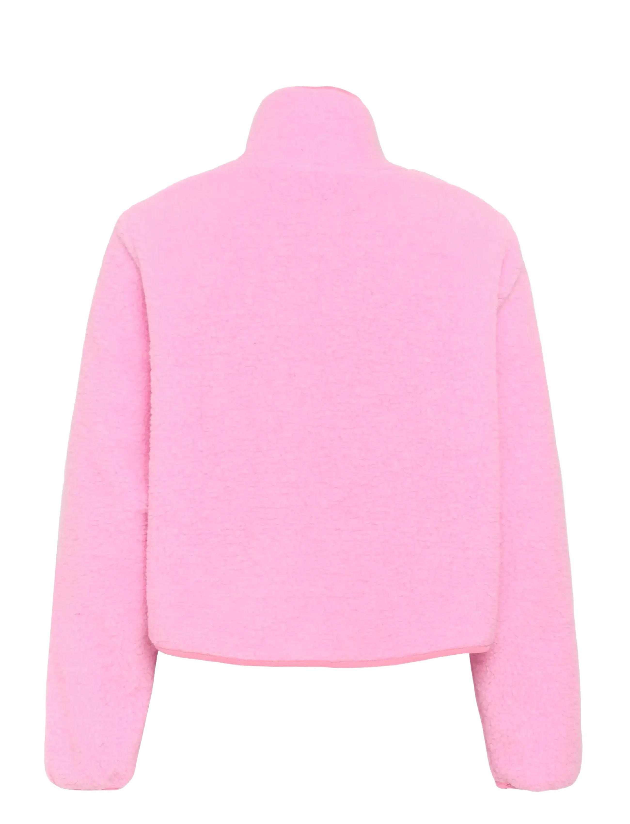 Culture - CUcatina Teddy Jacket - vesten - begonia pink - 2