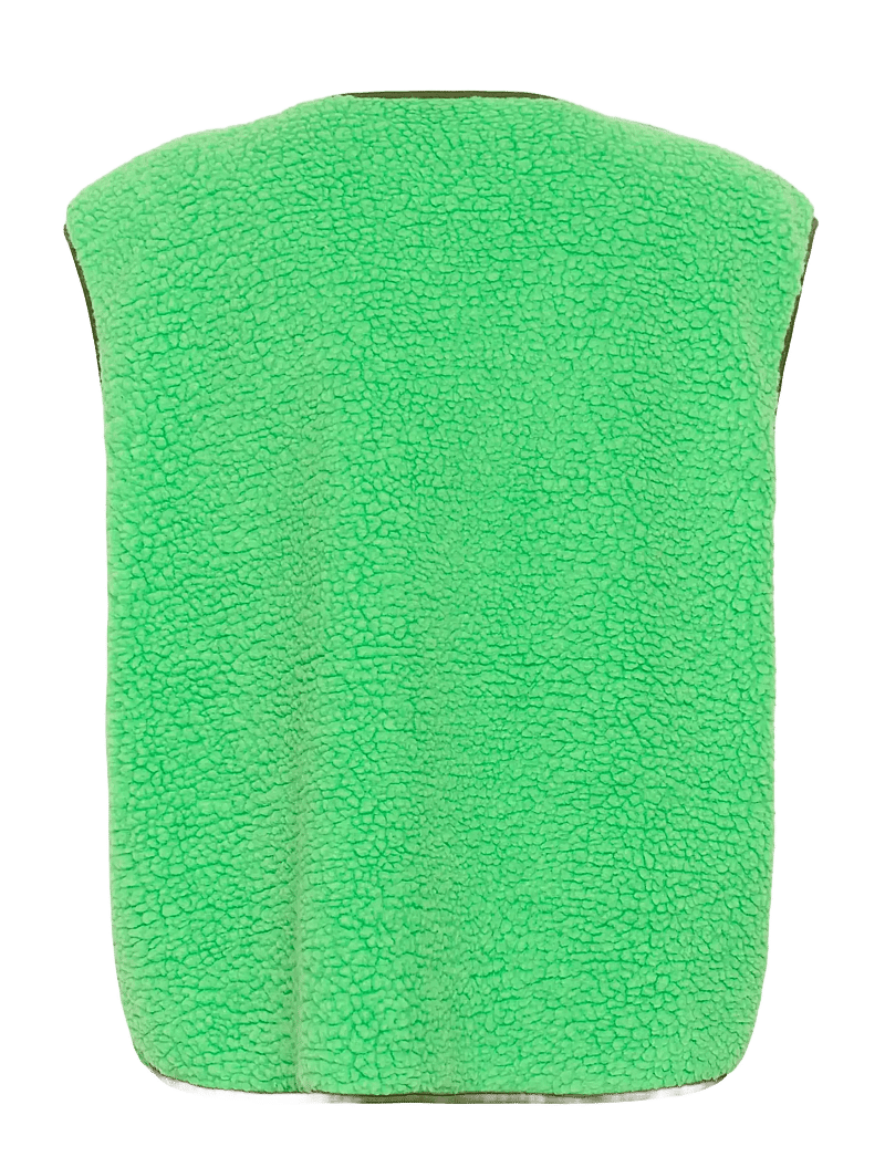 Culture - CUcatina Teddy Waistcoat - outdoor - irish green - 2