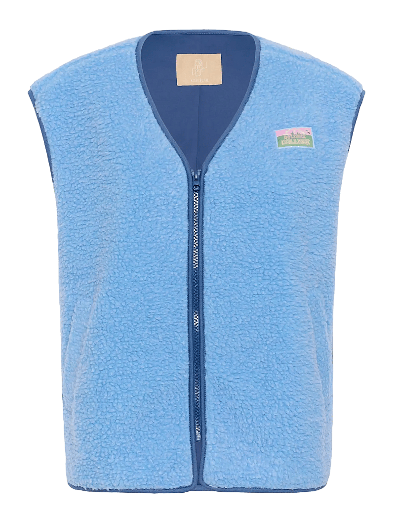 Culture - CUcatina Teddy Waistcoat - outdoor - little boy blue - 1
