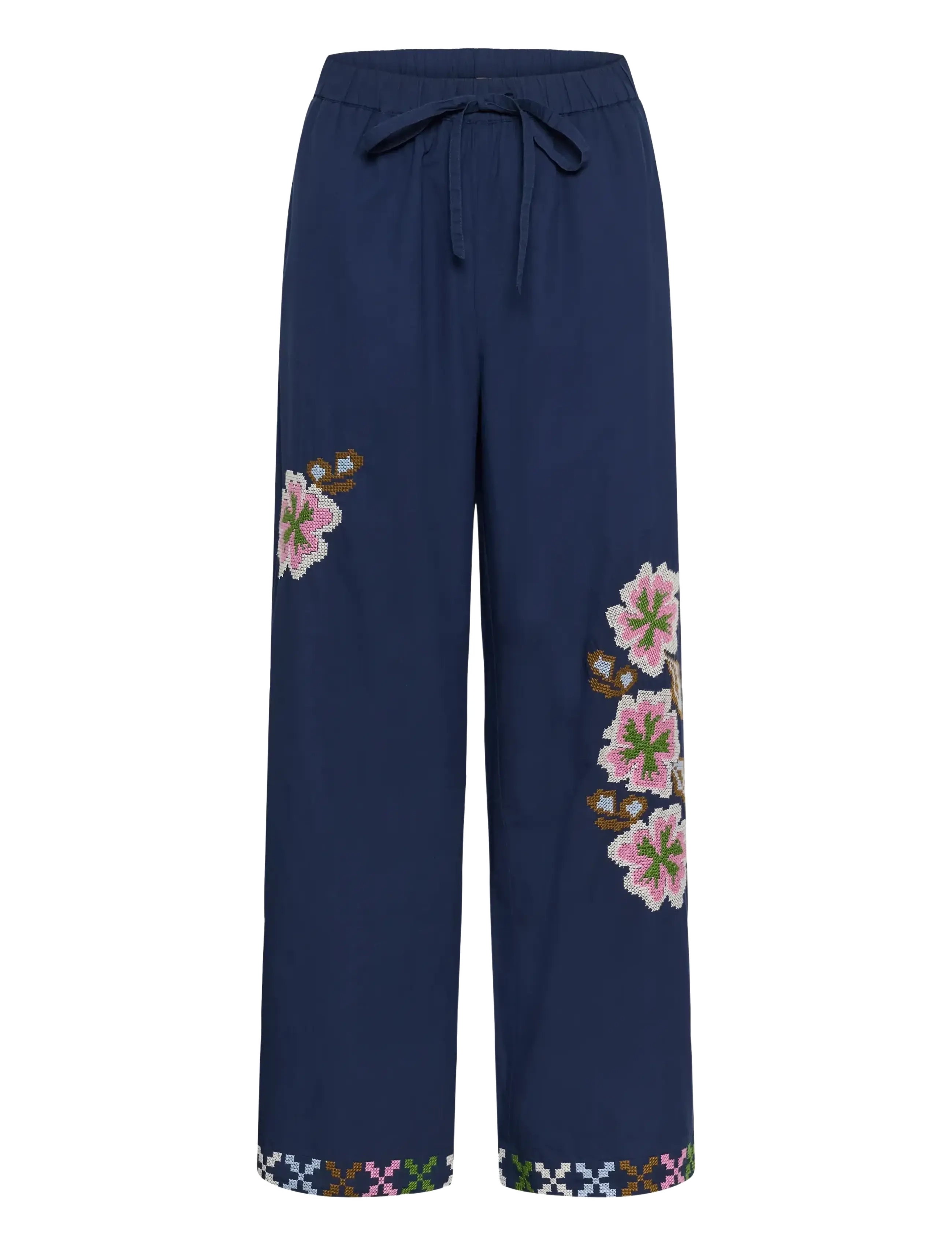 CULTURE Cubreezy Hosen Navy - L - Damen