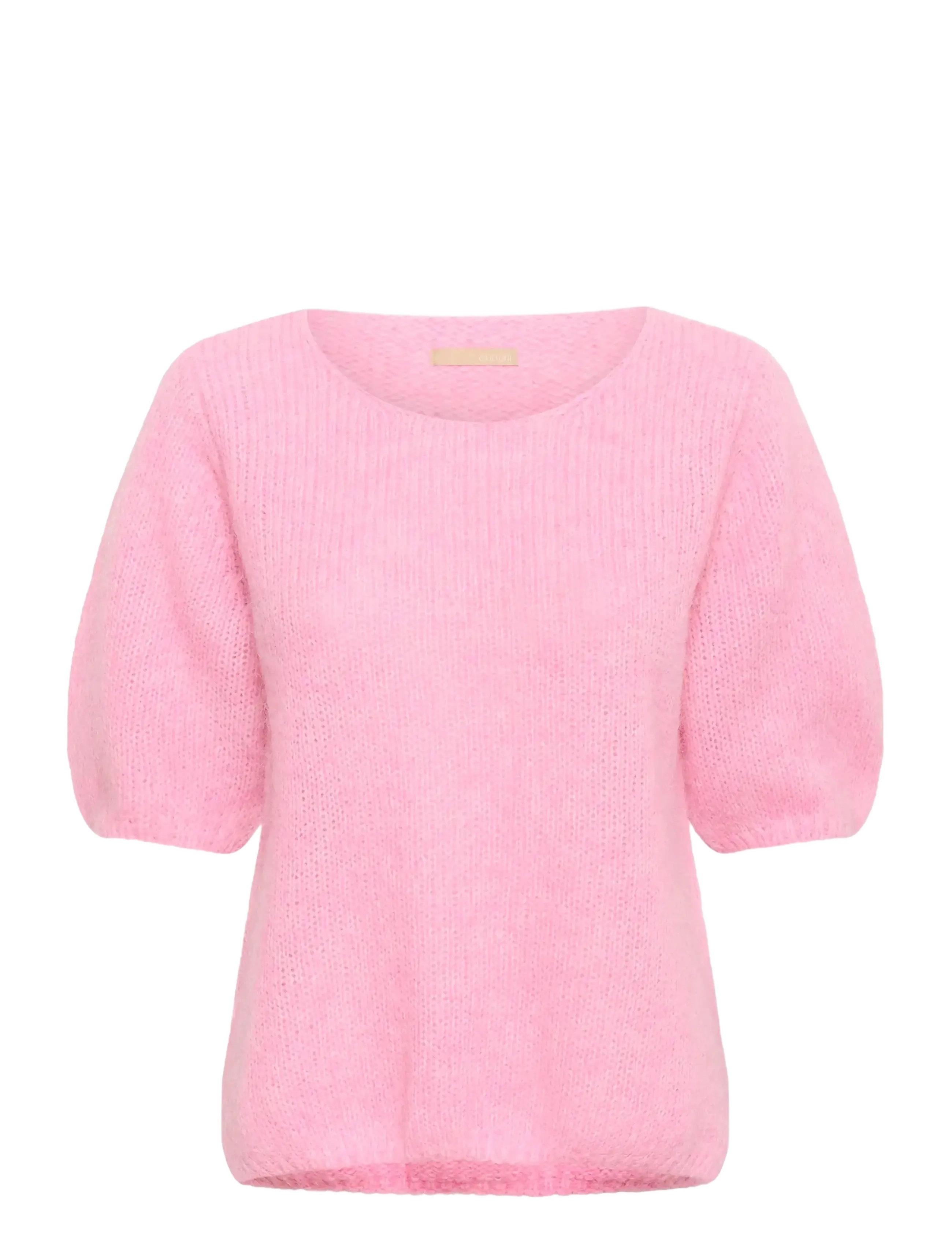 Culture Cucemilie Ss Pullover, Kvinder, Plysset Kortærmet Pullover, Pink, Str: M/L