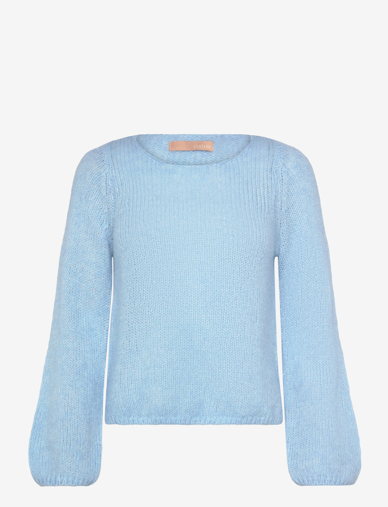Culture - CUcemilie LS Pullover - trøjer - cashmere blue melange - 0