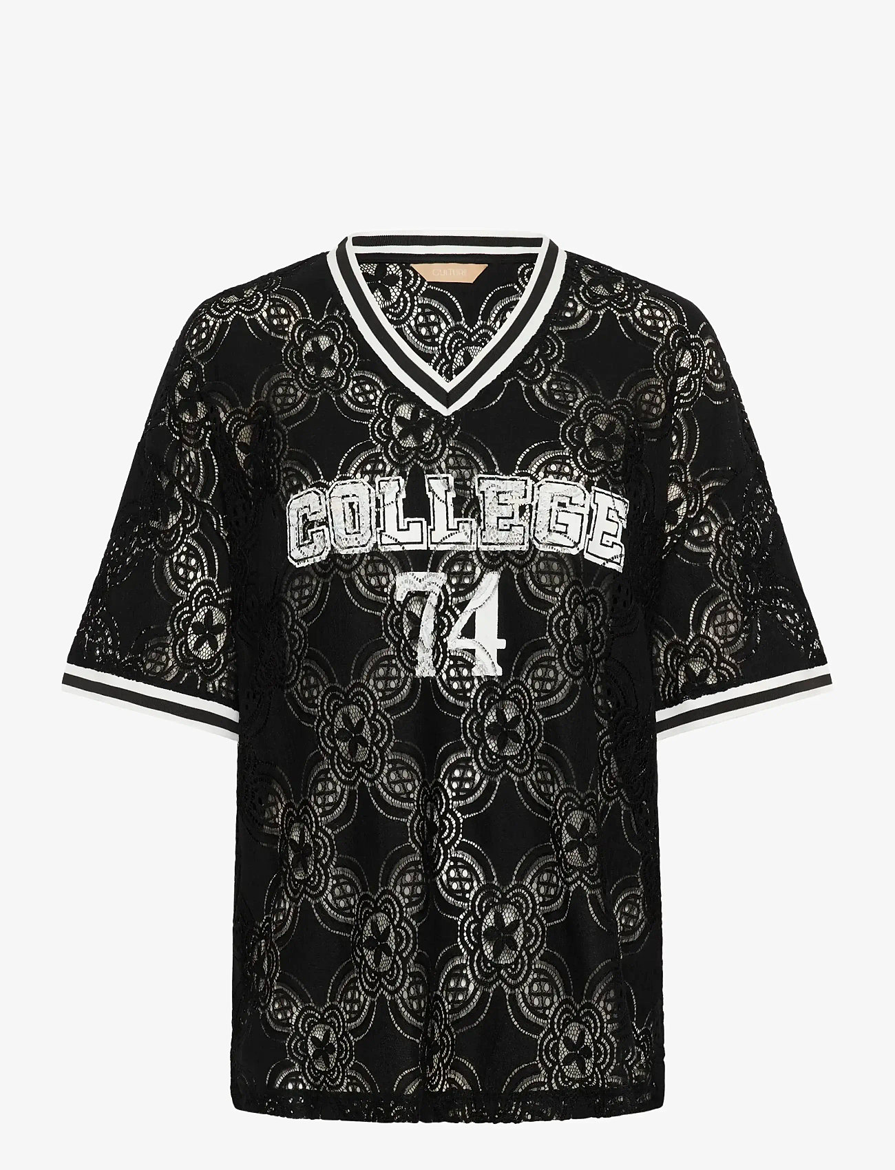 Culture - CUcollege Olu Tshirt - t-shirts - black - 1