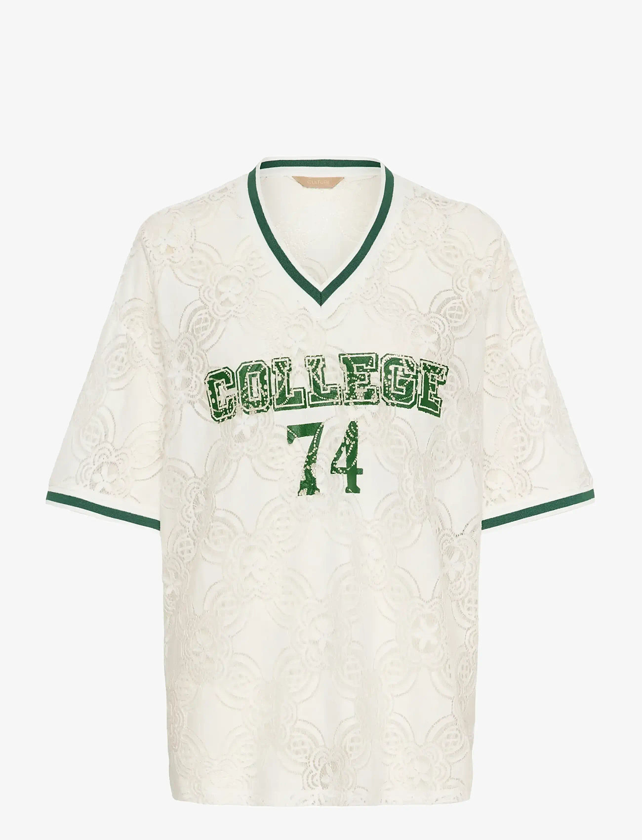 Culture - CUcollege Olu Tshirt - t-shirts - spring gardenia - 1