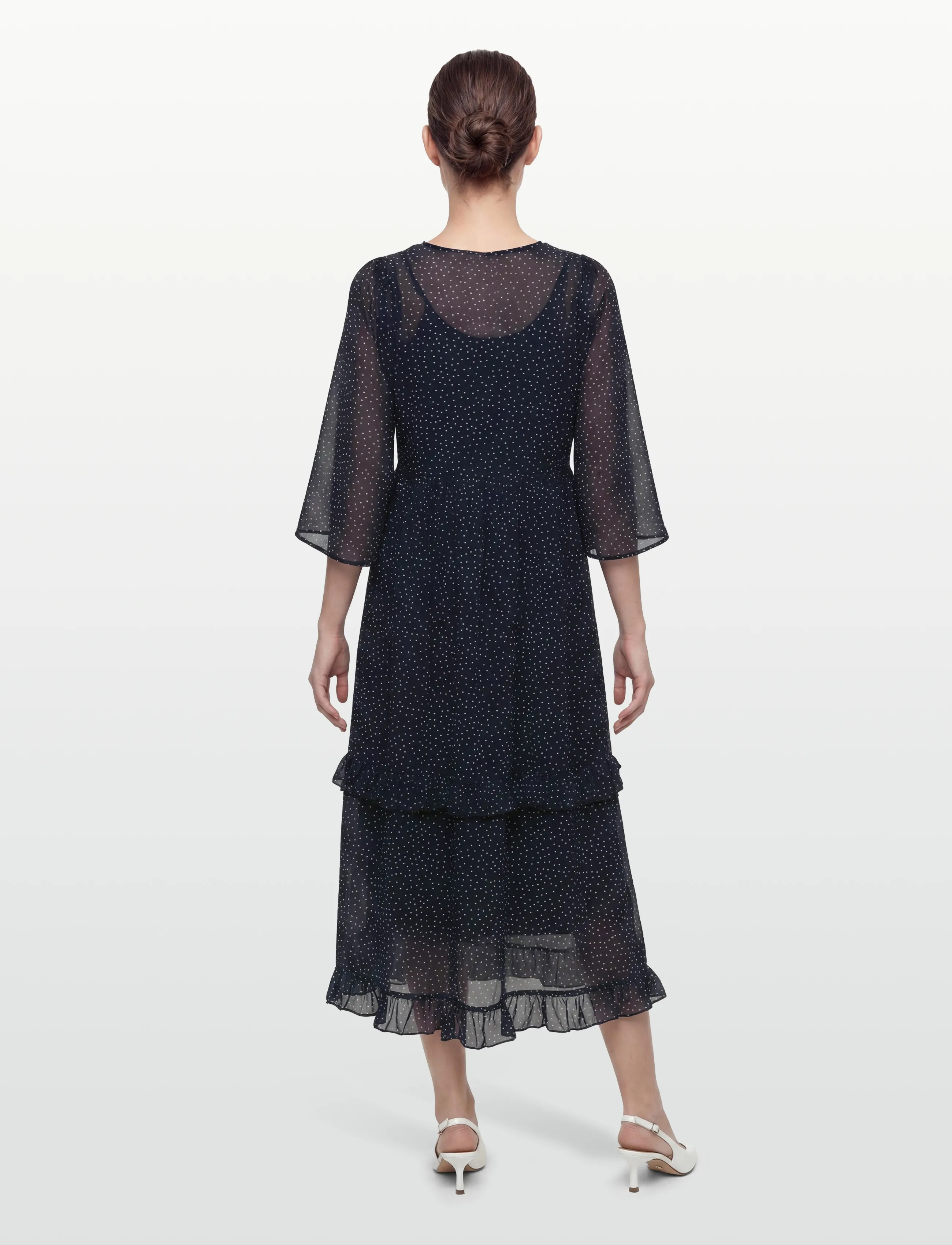Culture - CUalita Dress - abendkleider - dress blues/white dots - 5
