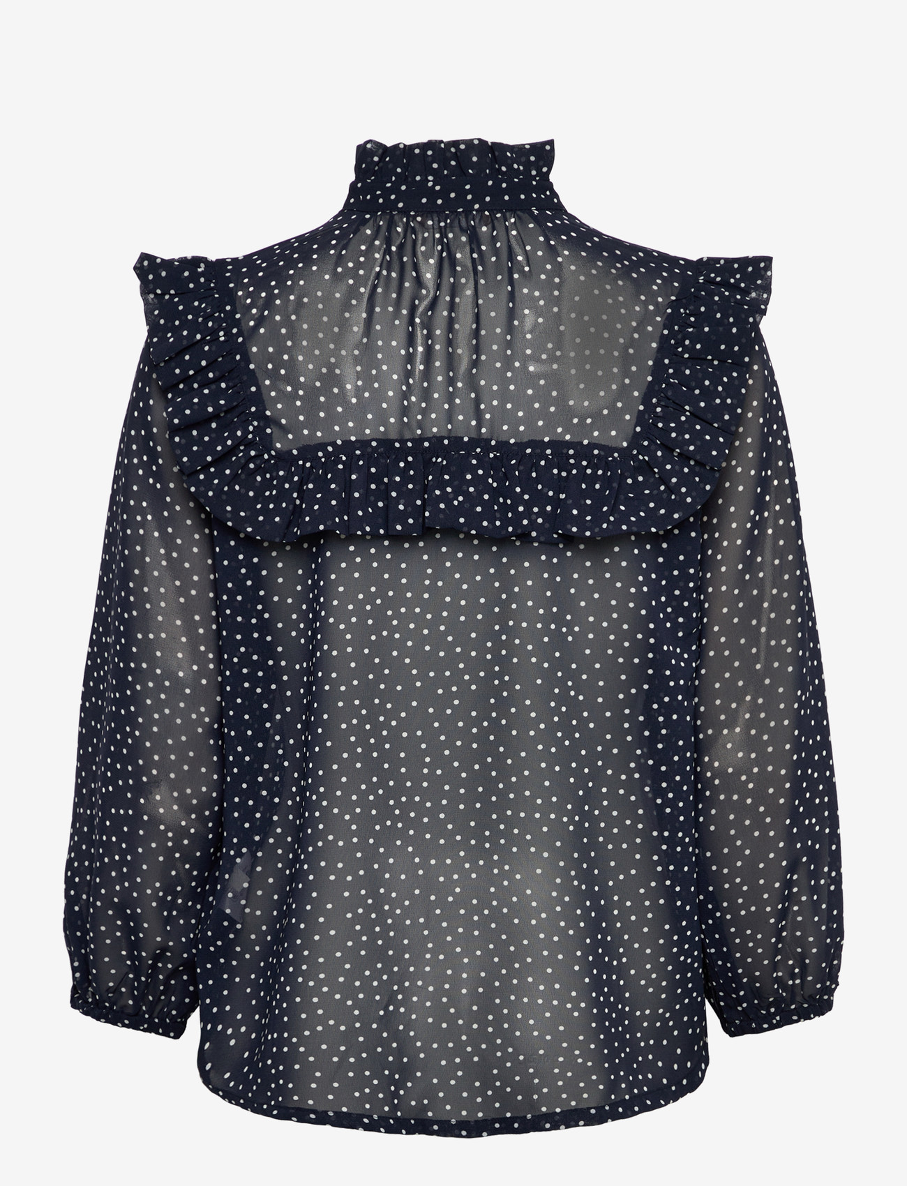Culture - CUalita Shirt - langærmede bluser - dress blues/white dots - 1