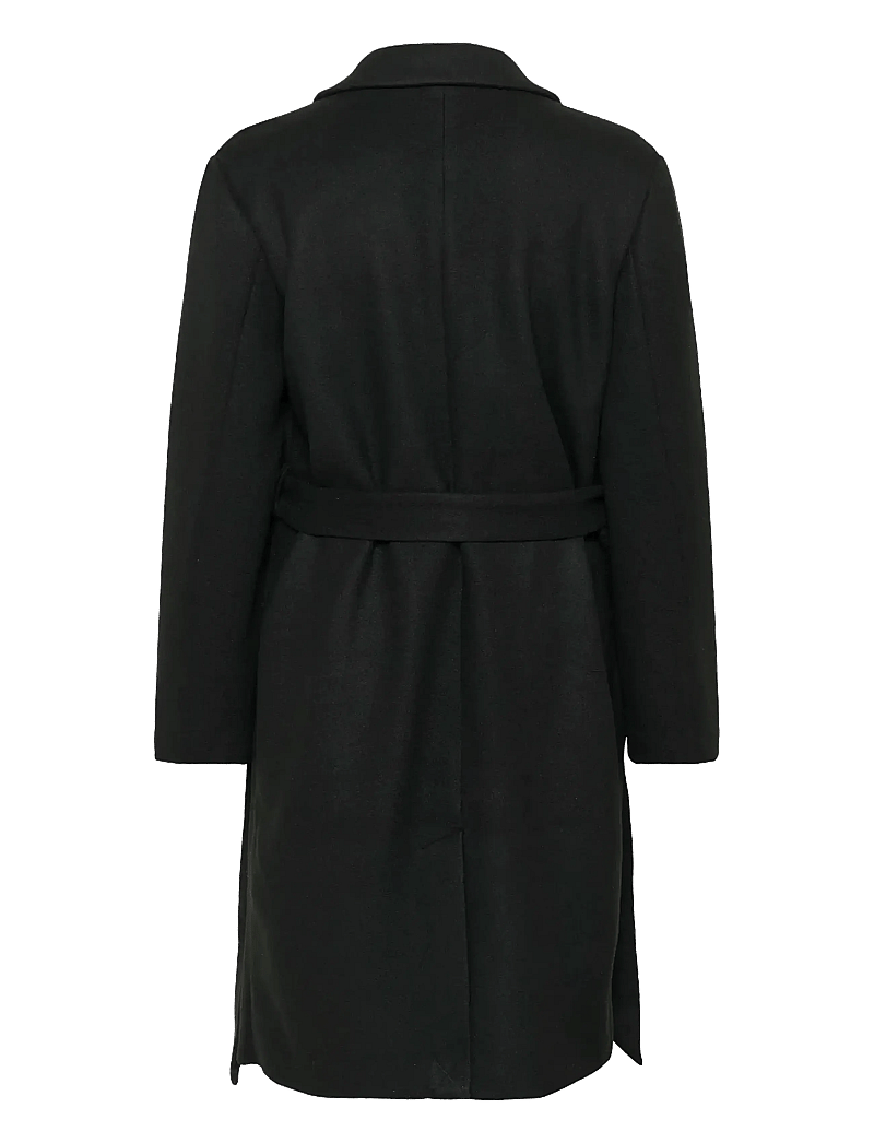 Culture - CUpalona Coat - ullkappor - black - 1