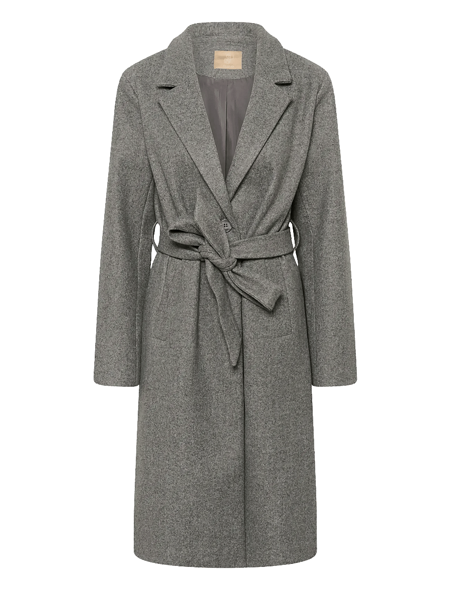 Culture - CUpalona Coat - winterjacken - charcoal gray melange - 1