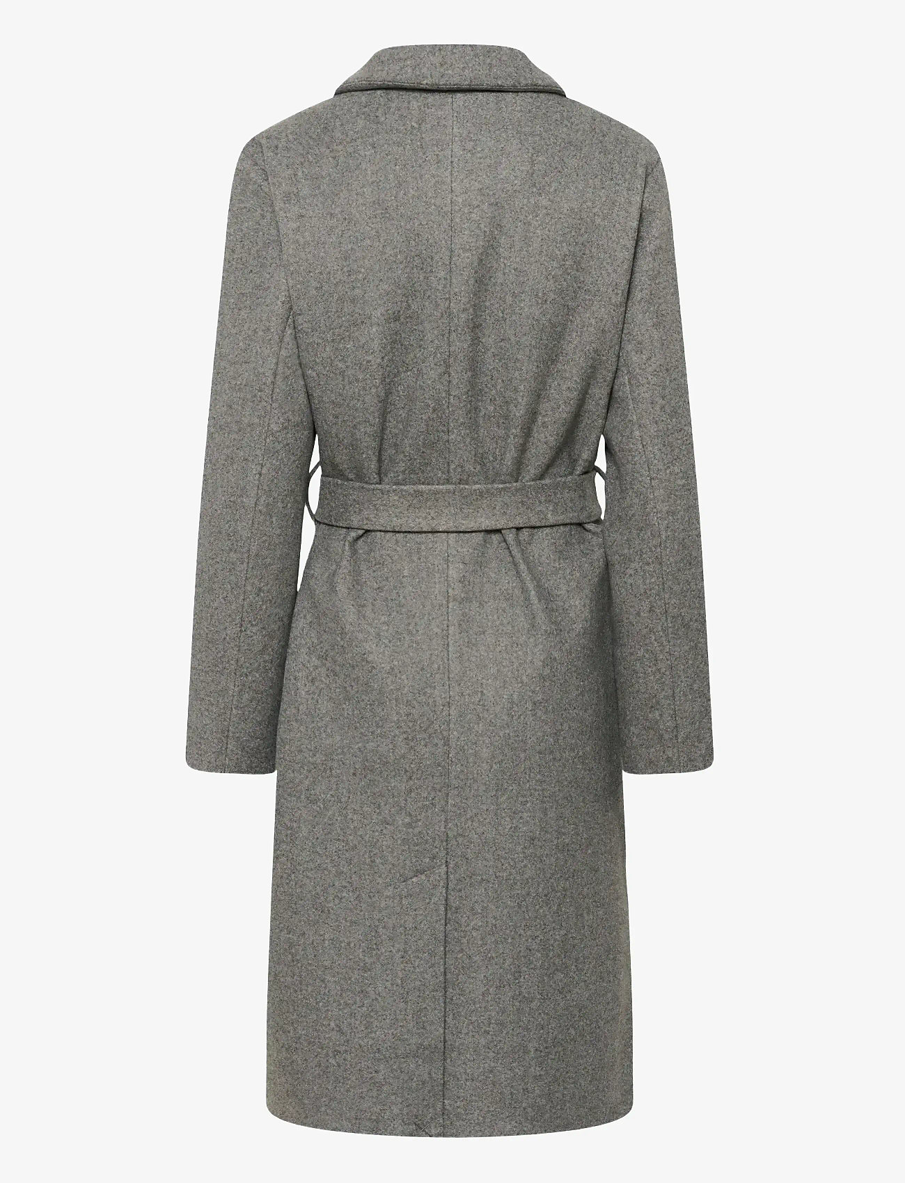 Culture - CUpalona Coat - vinterjakker - charcoal gray melange - 2