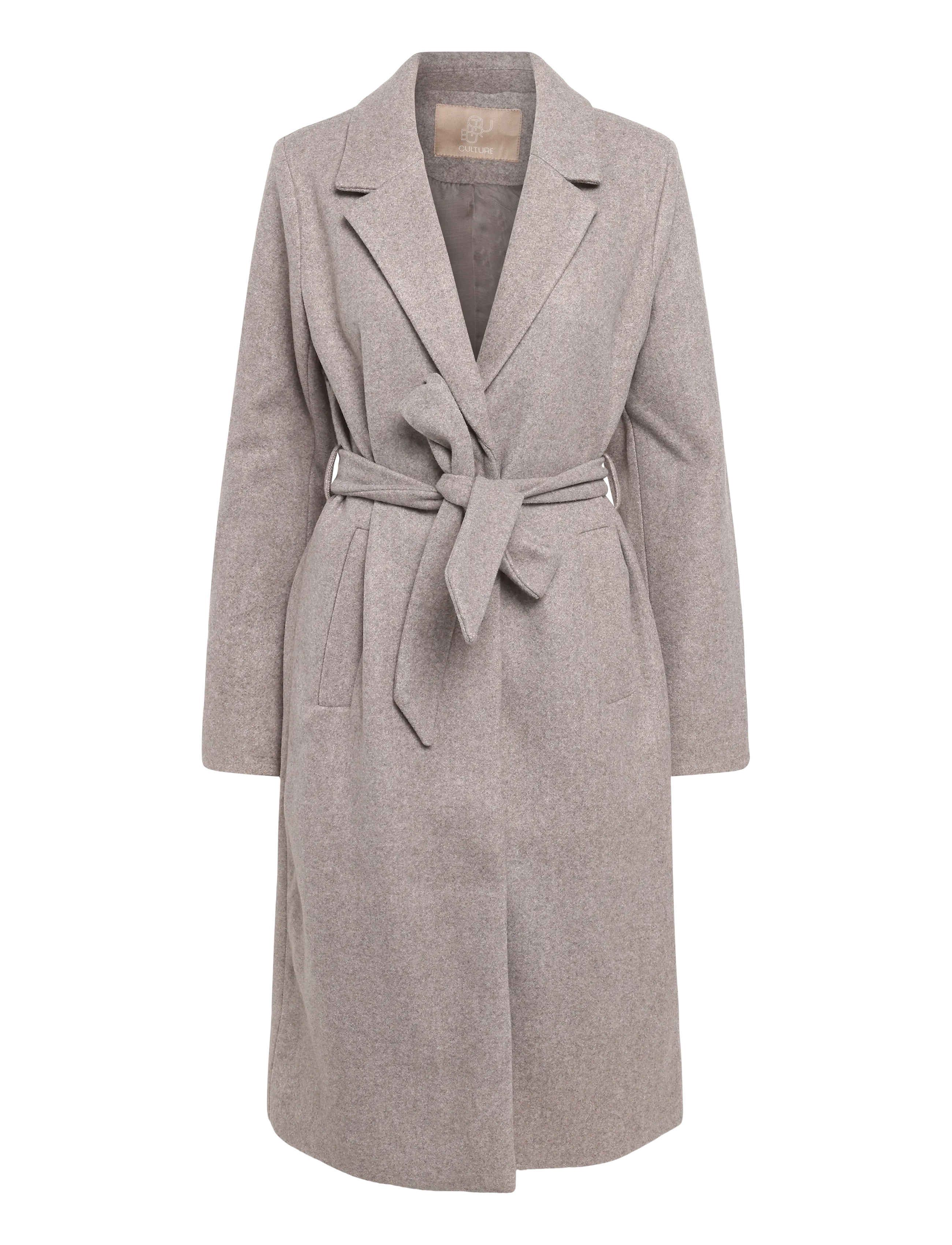 Culture - CUpalona Coat - winterjacken - cinder melange - 1