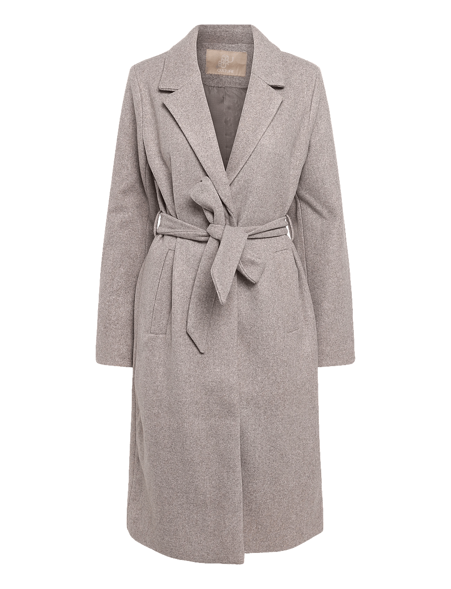 Culture - CUpalona Coat - winterjacken - cinder melange - 1