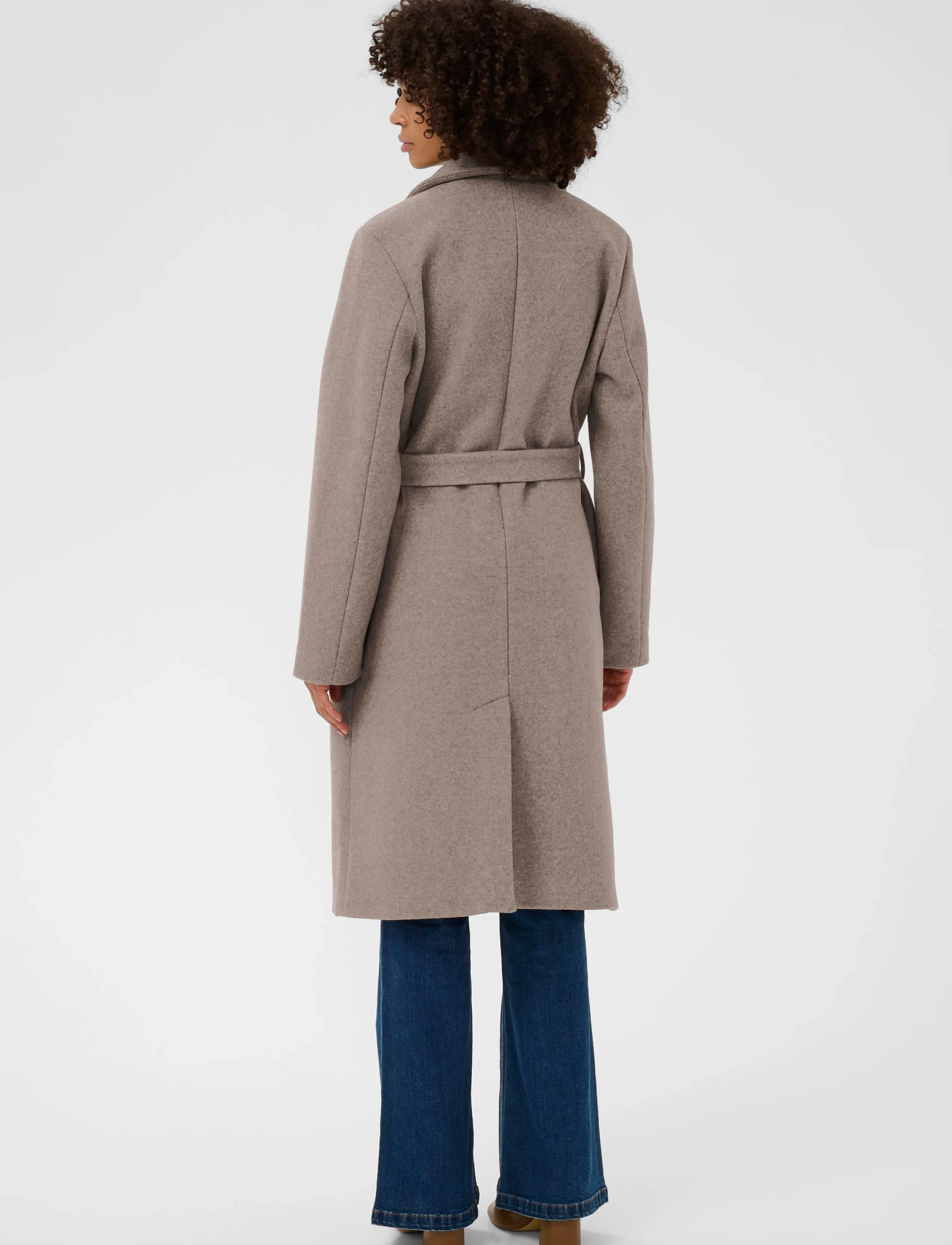 Culture - CUpalona Coat - winterjacken - cinder melange - 3