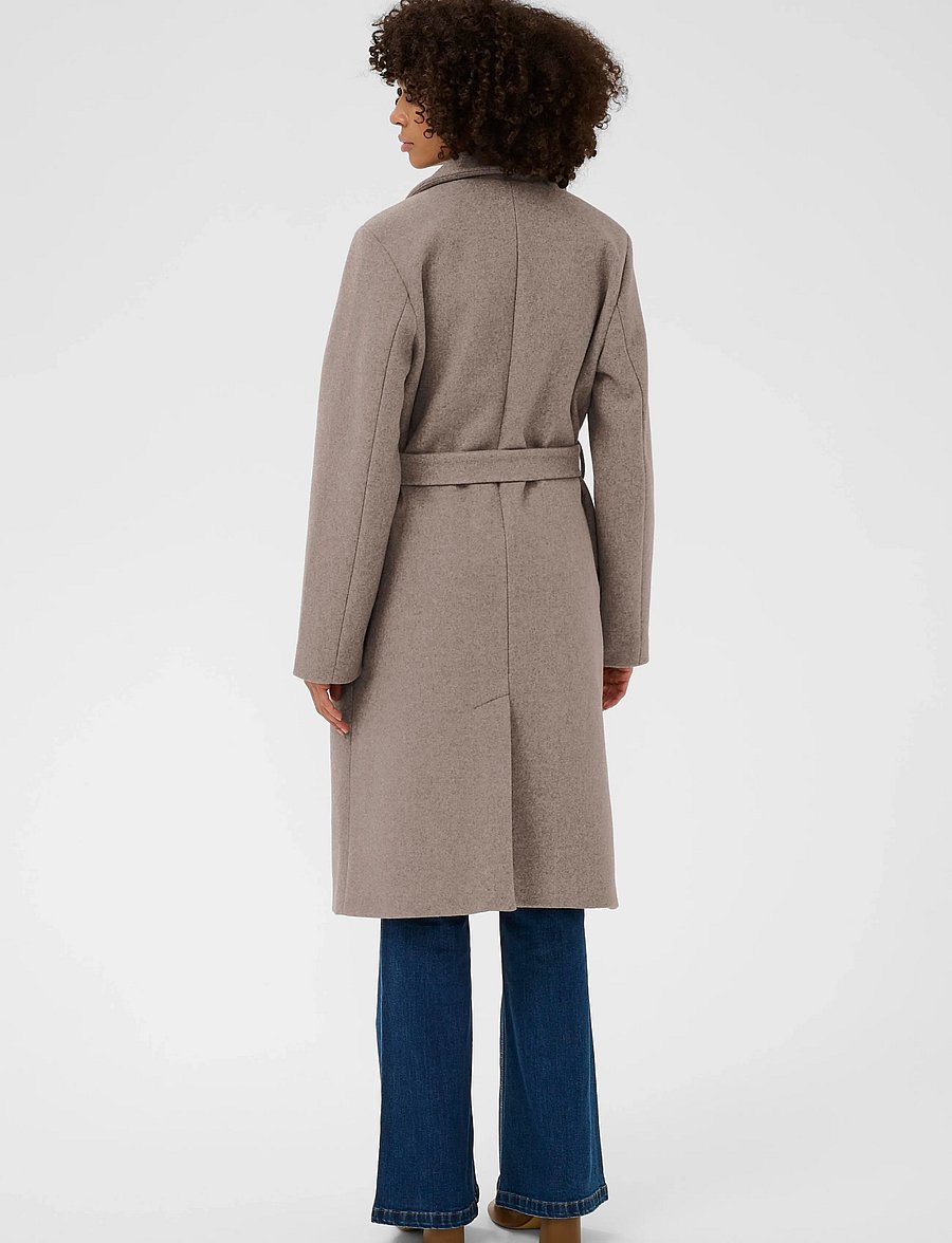Culture - CUpalona Coat - winterjacken - cinder melange - 3